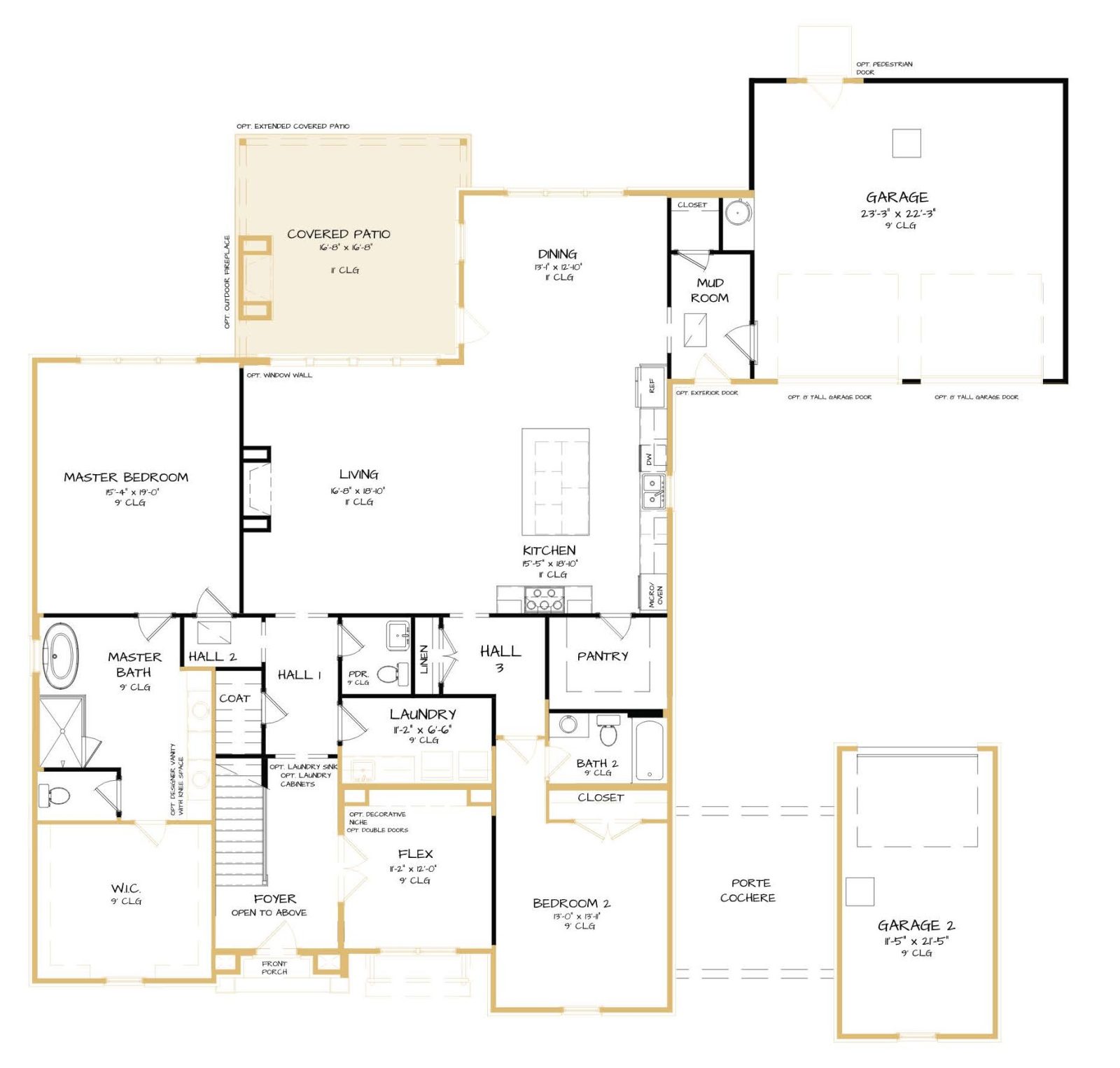 The Townsend 5D- Home Site 1335Main Level