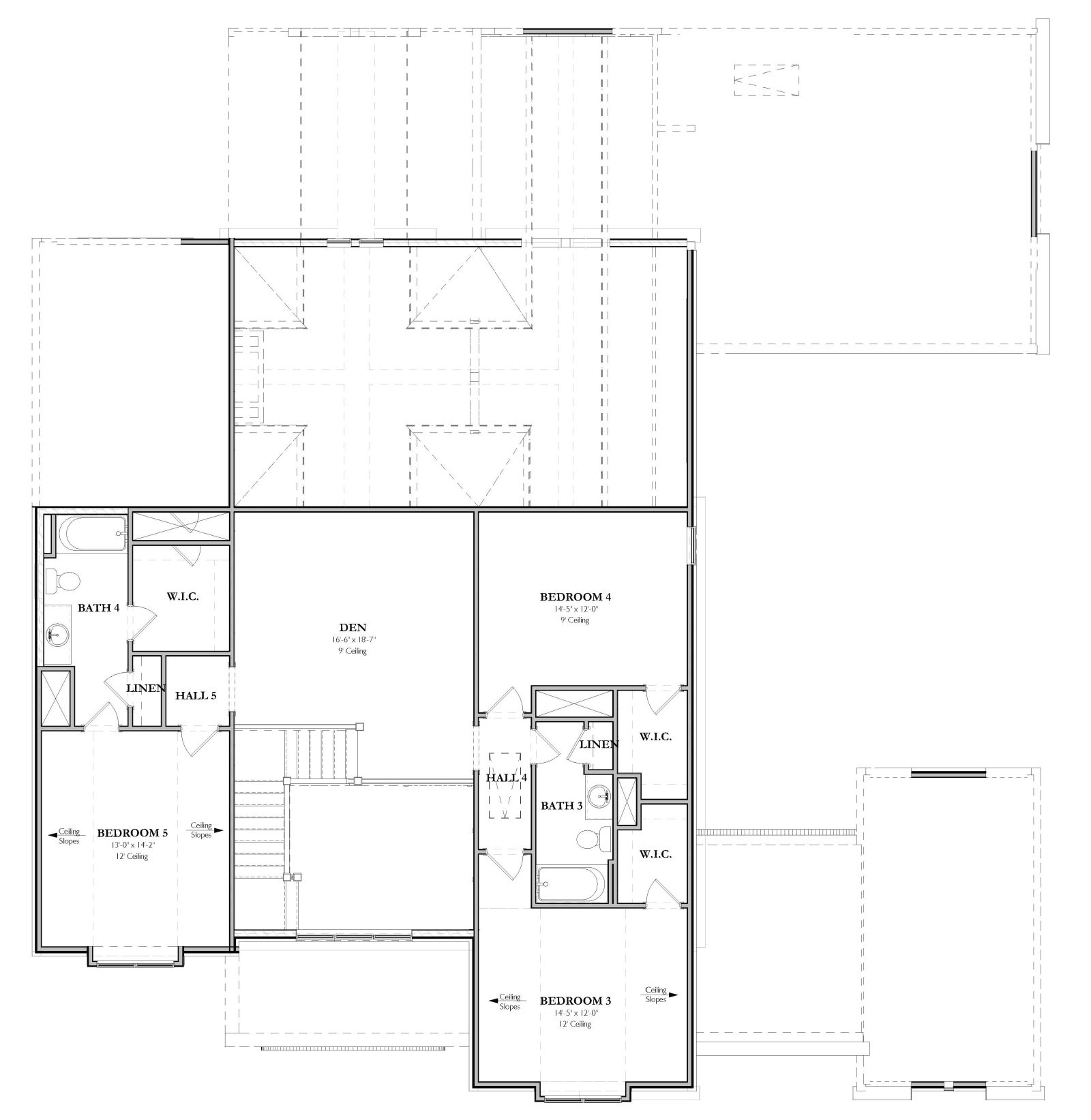 The Whitmore 3BUpper Level
