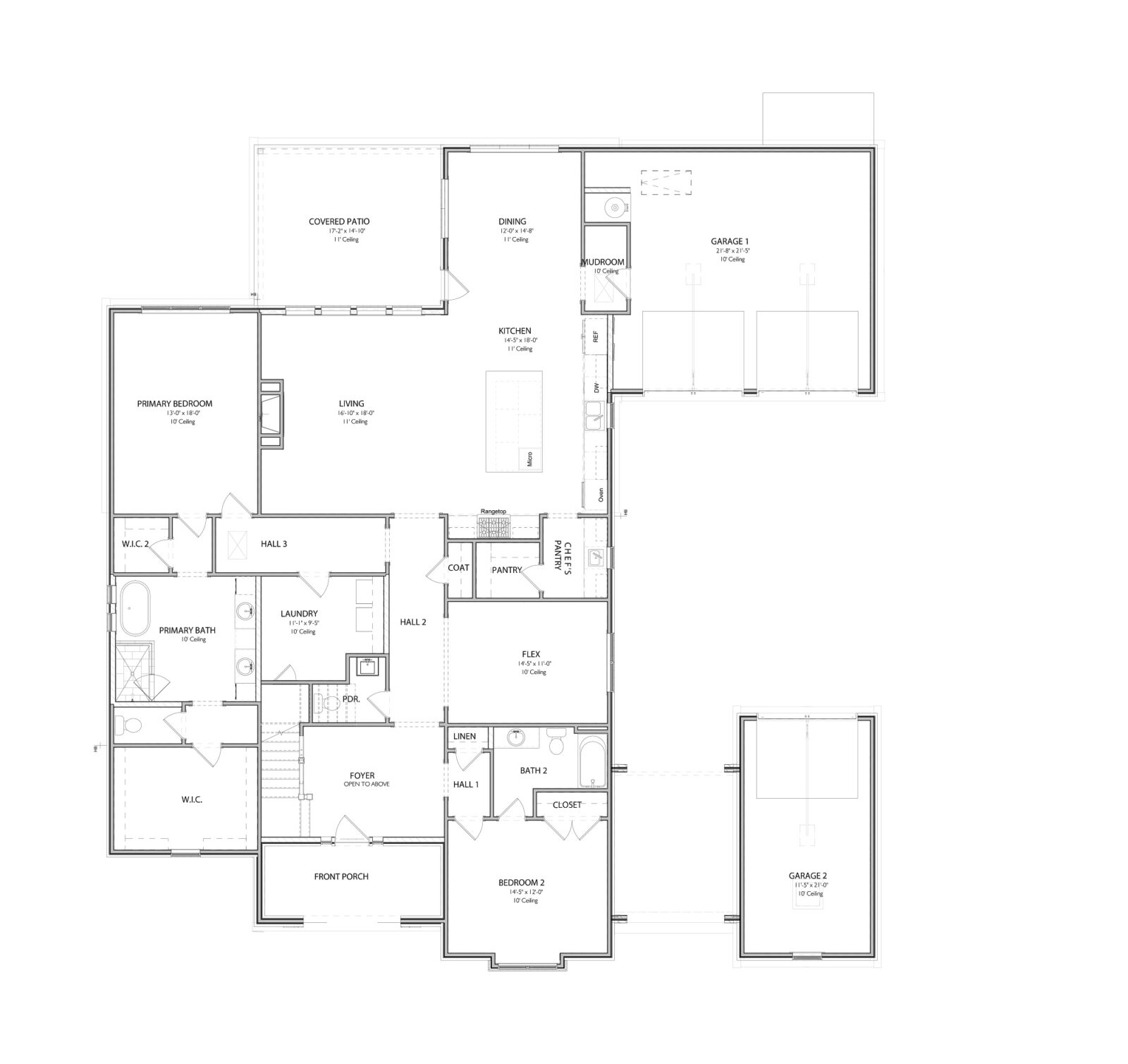 The Whitmore 2BMain Level