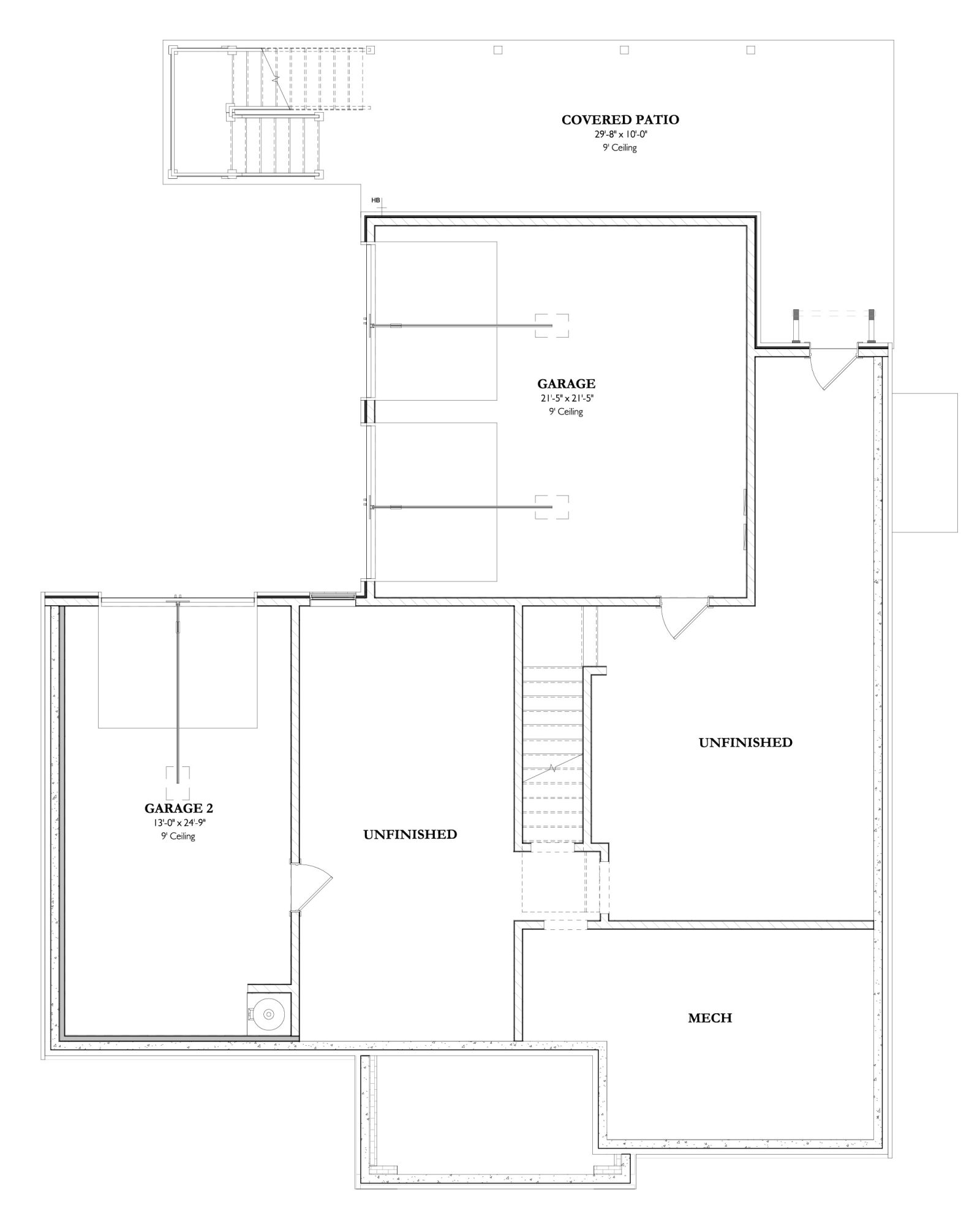 The Haughton 1ABasement Level