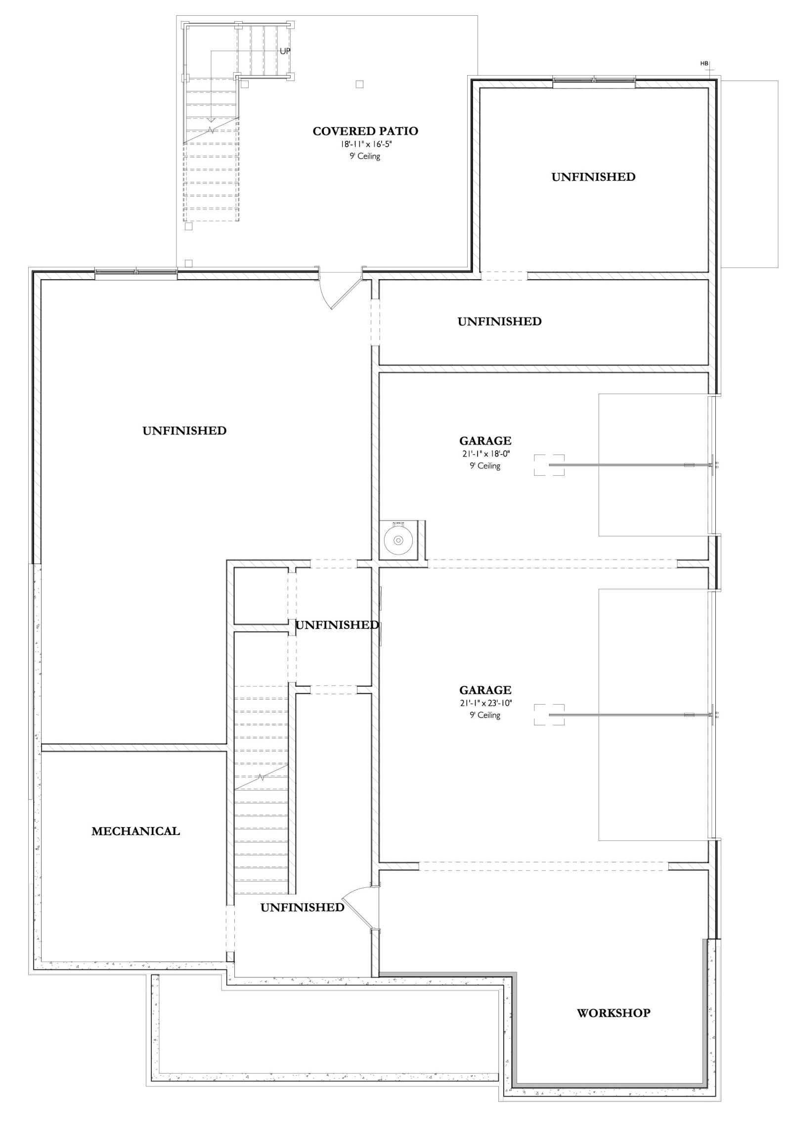 The Adler 1ABasement Level