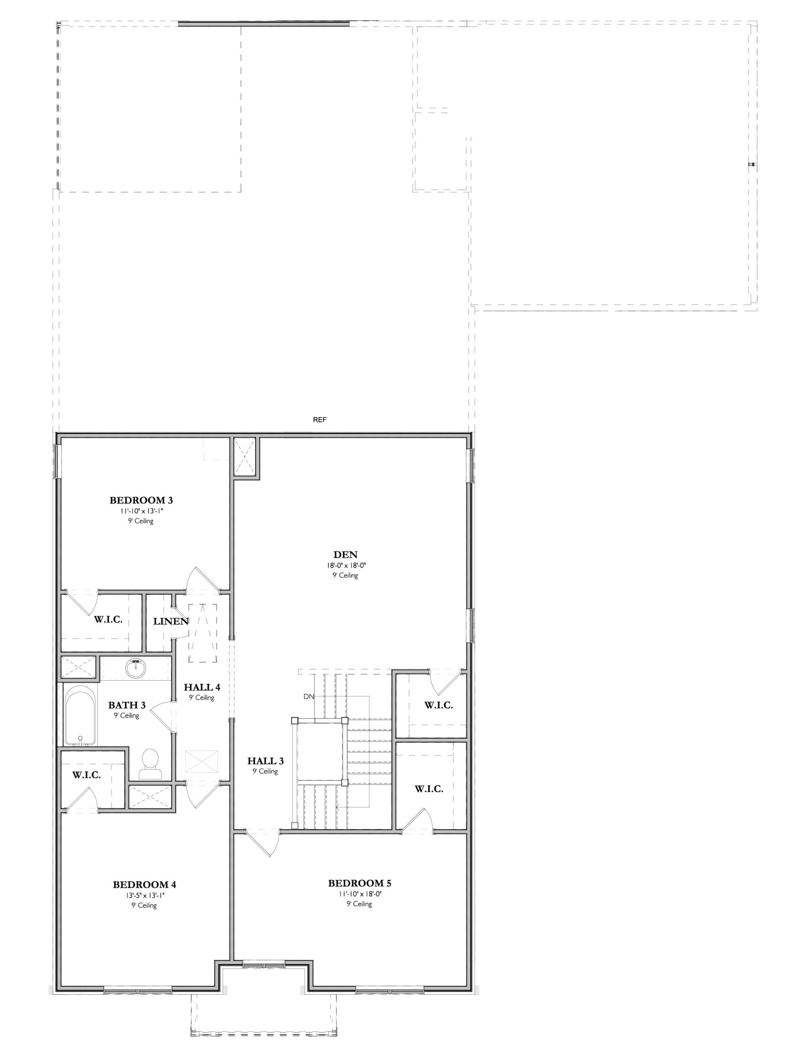 The Rushton 1BUpper Level