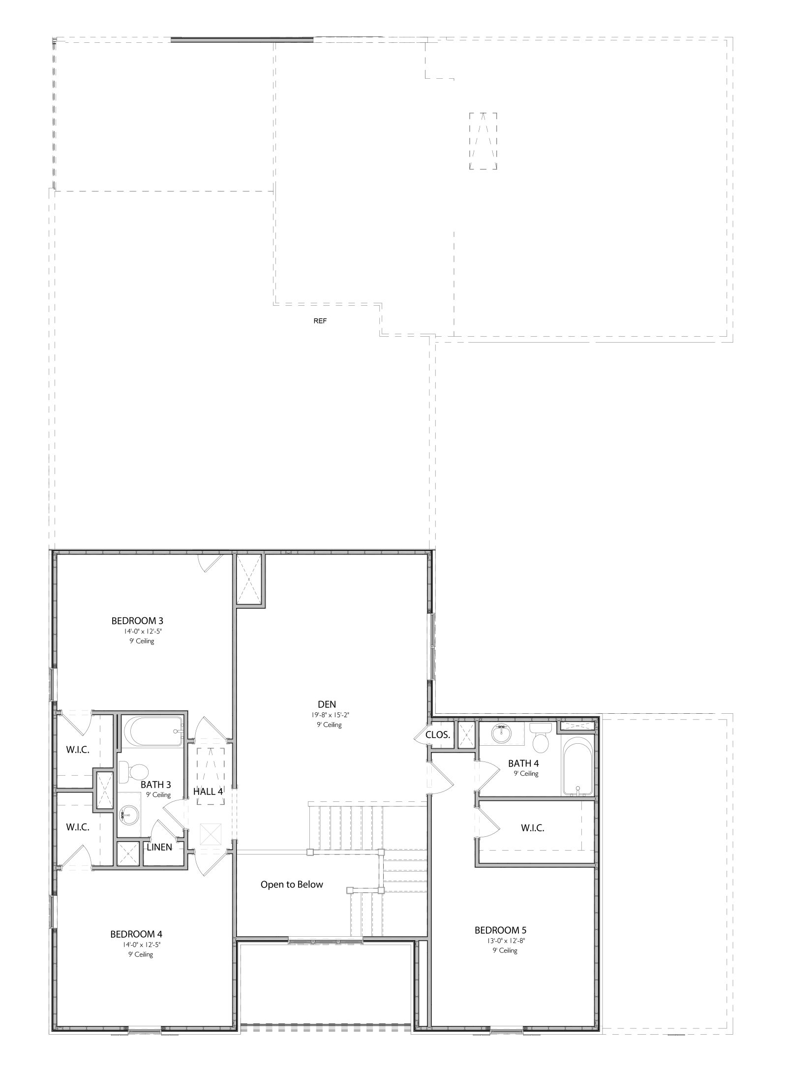 The Clairmont 1BUpper Level