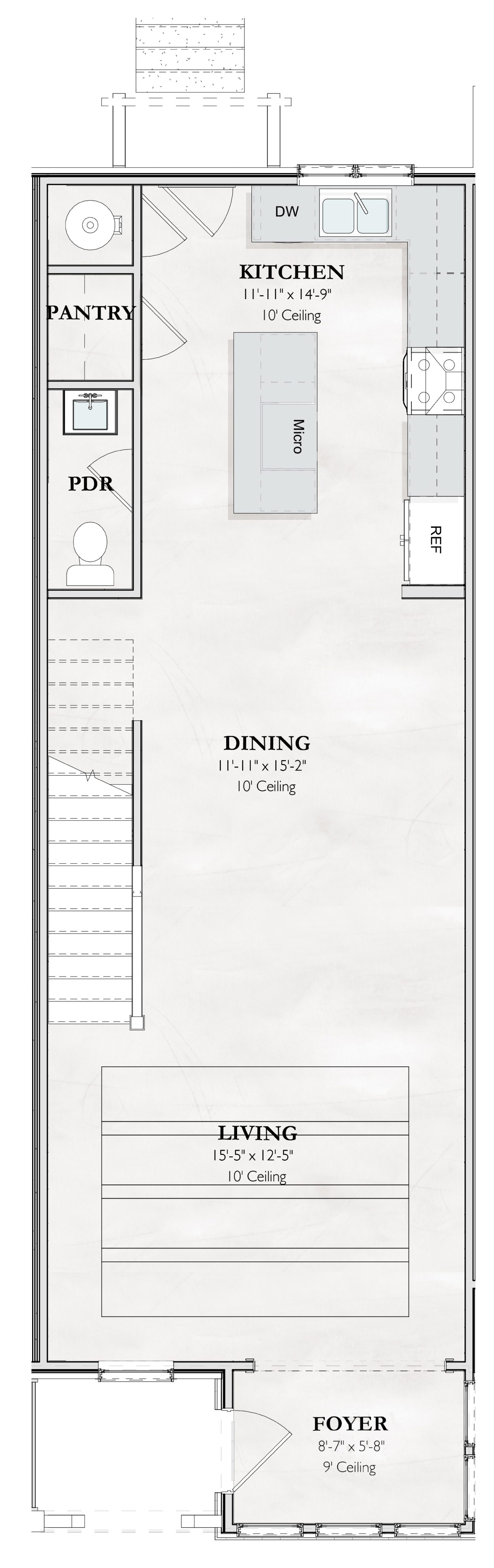 The Foster 1FMain Level