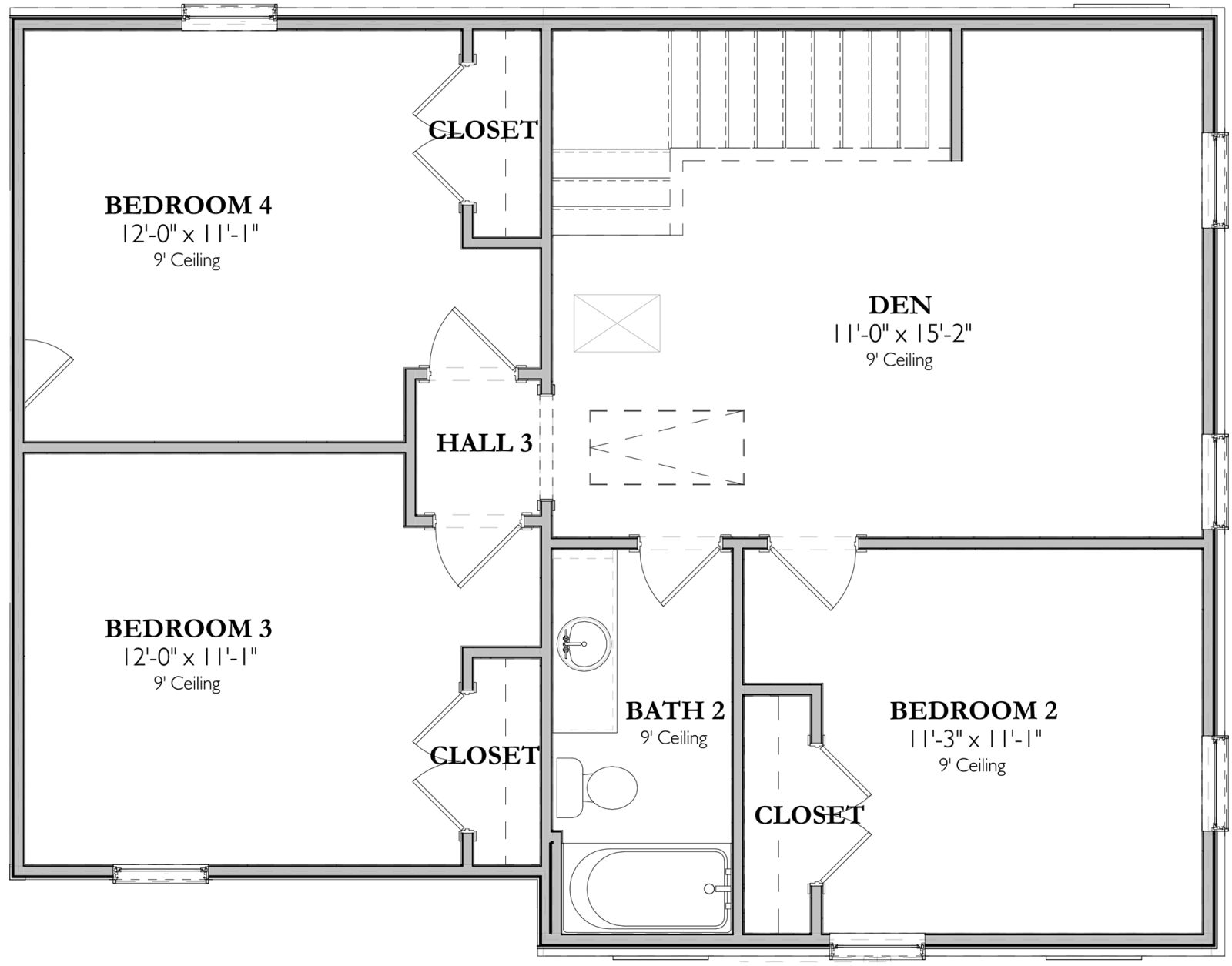 The Hayes 1BUpper Level