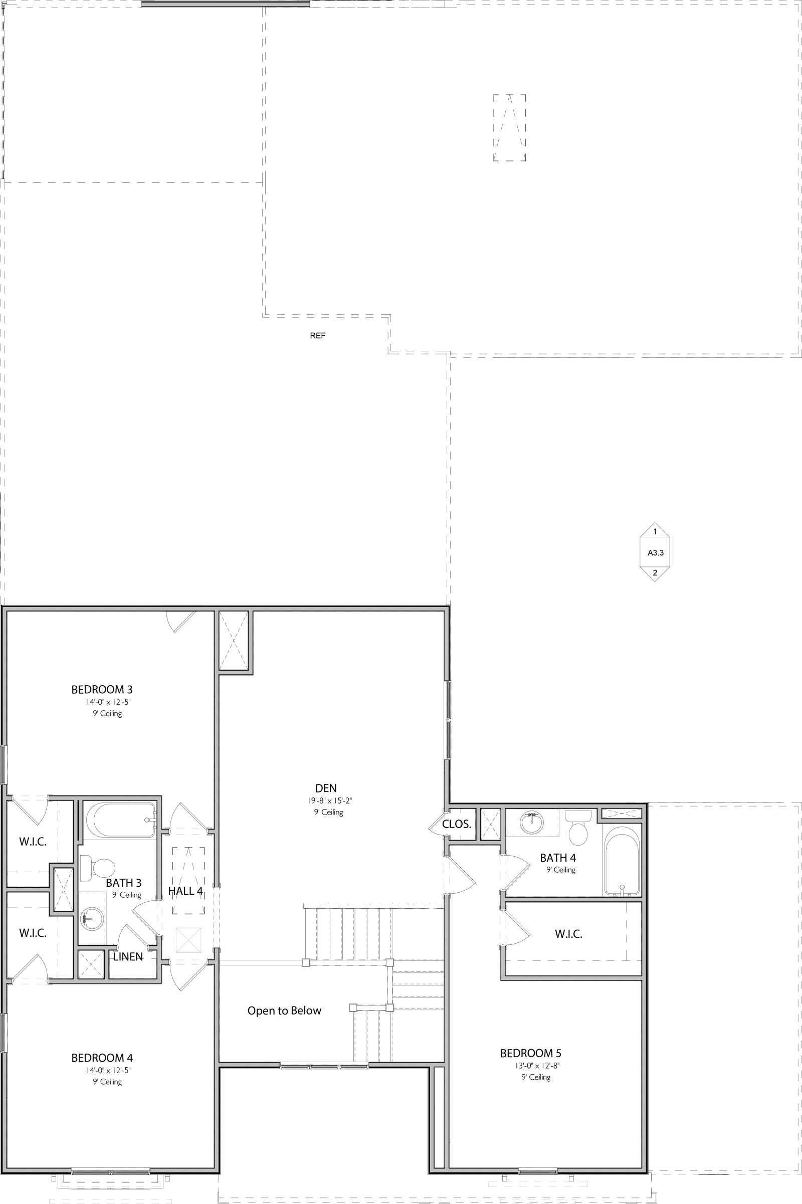 The Clairmont 1AUpper Level