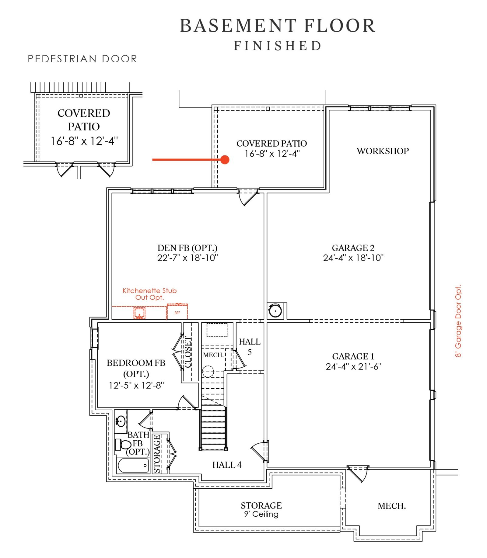 The Vail Retreat 1B- Home Site 1615Basement Level