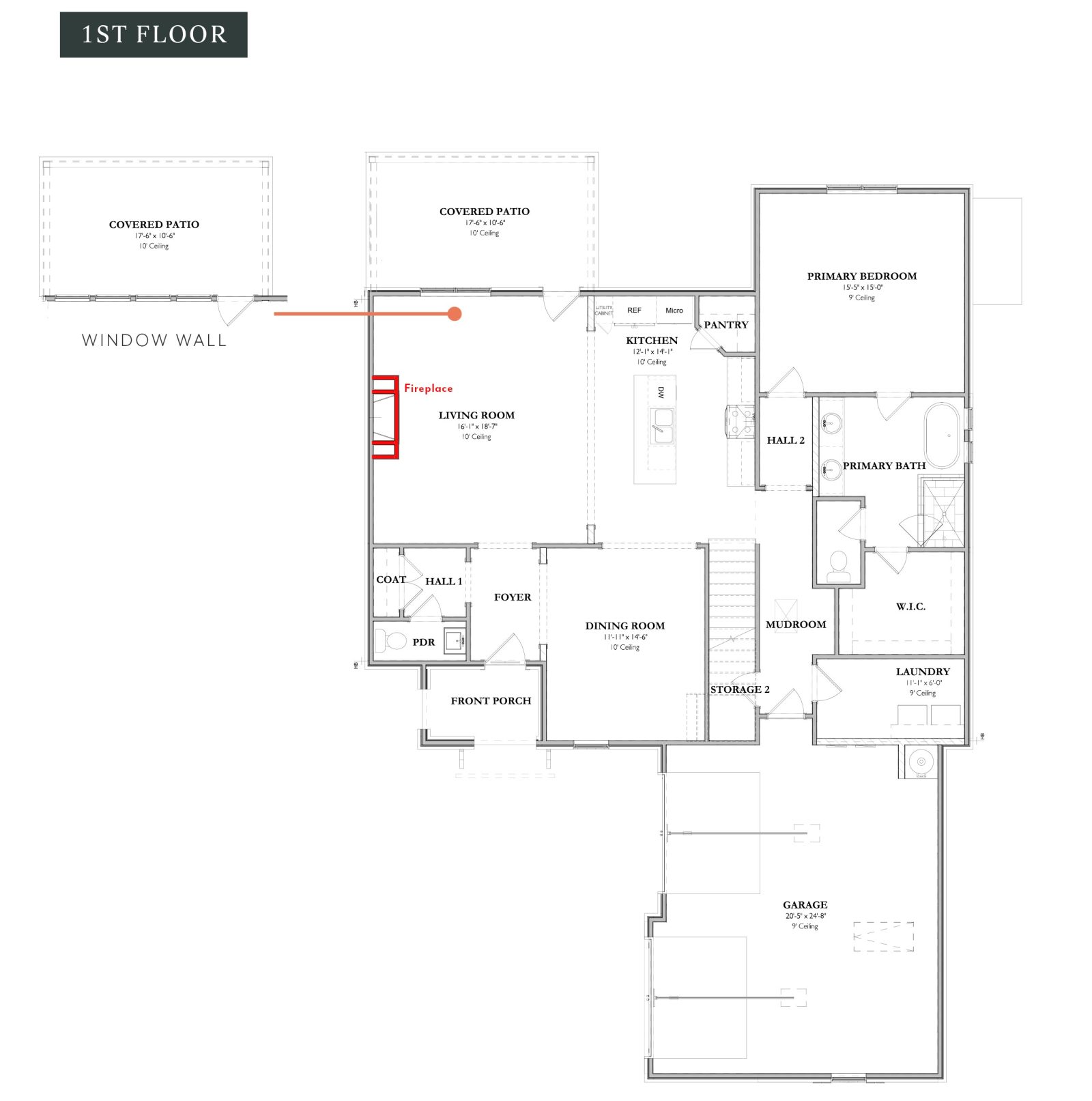 The Alex 2B- Home Site 1823Main Level