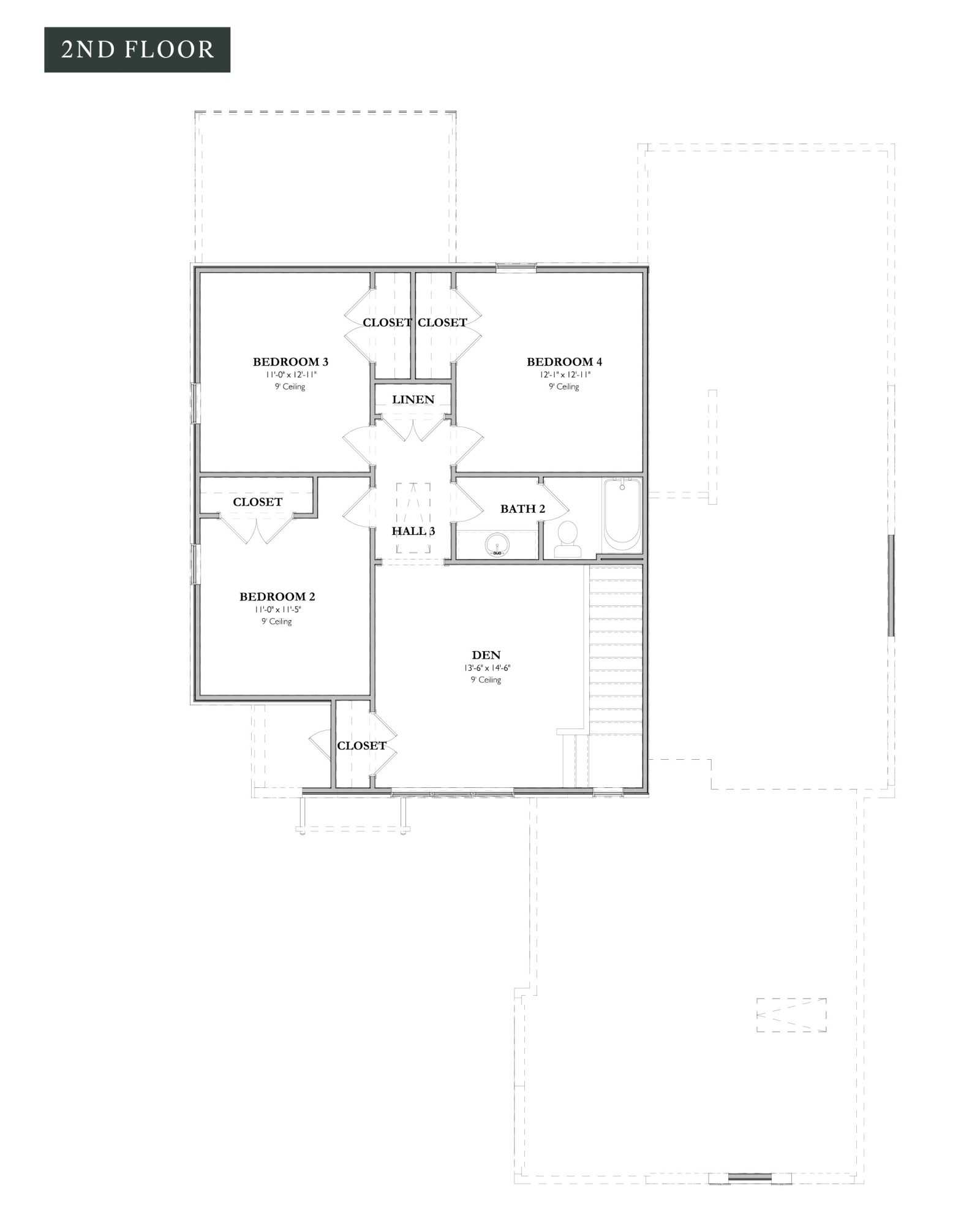 The Alex 2B- Home Site 1823Upper Level
