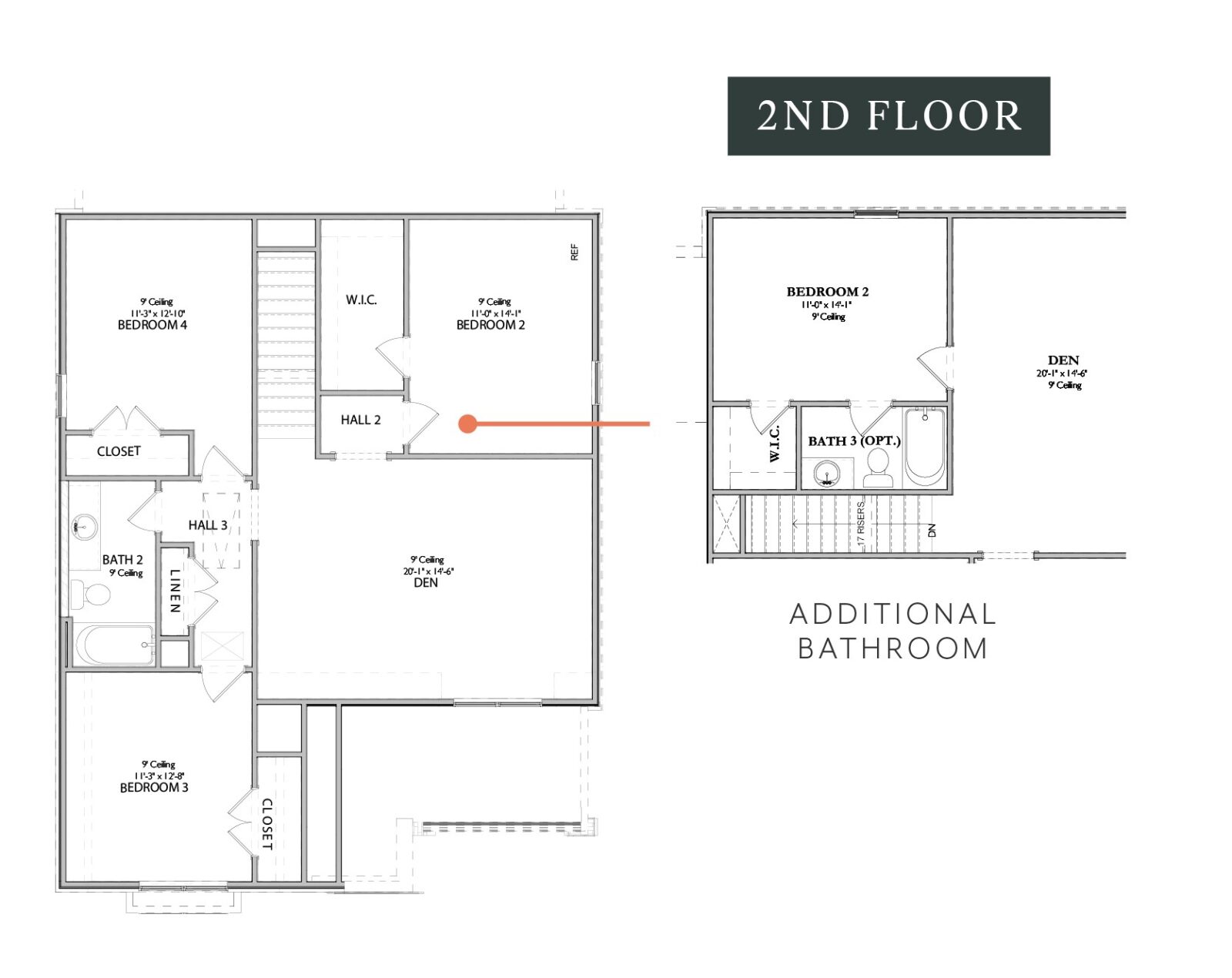 The Rigby 1D- Home Site 1939Upper Level