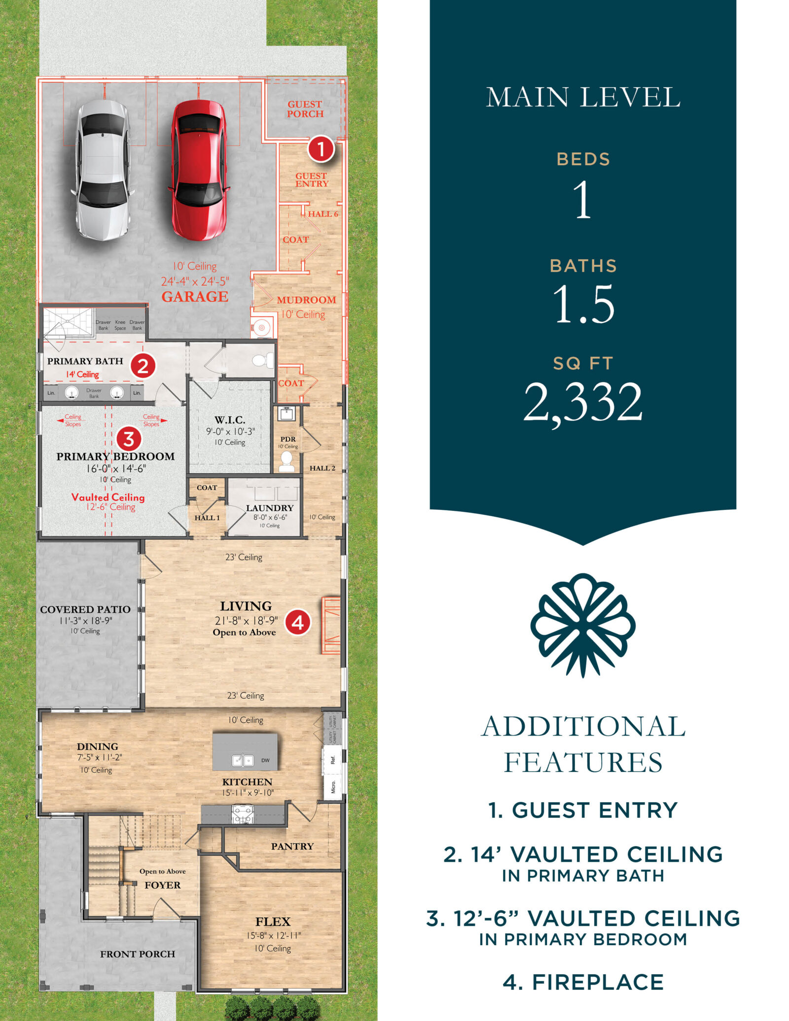 The Signature Cantor – Home Site 5437Main Level