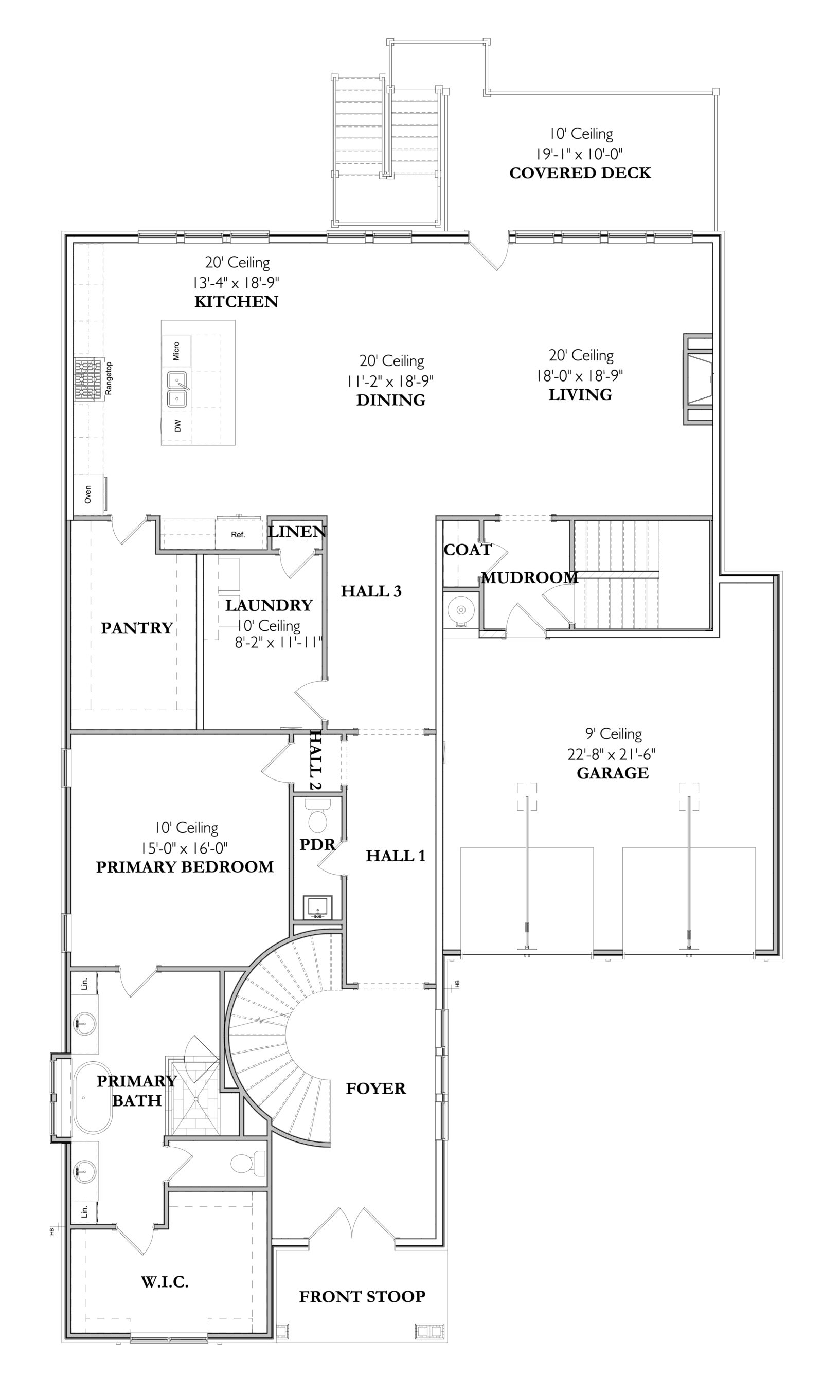 The Signature Mabel 1B BasementMain Level