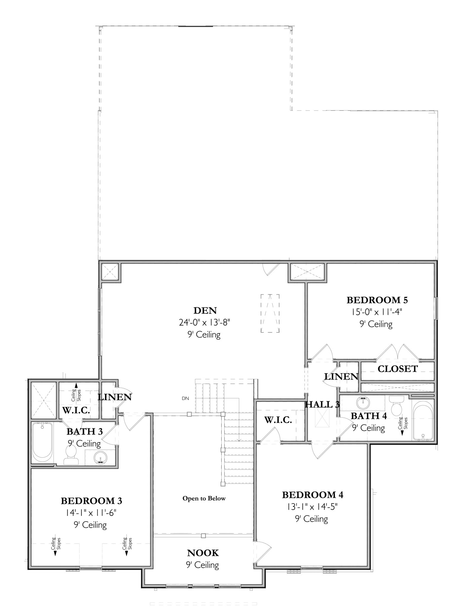 The Keystone 6A BasementUpper Level