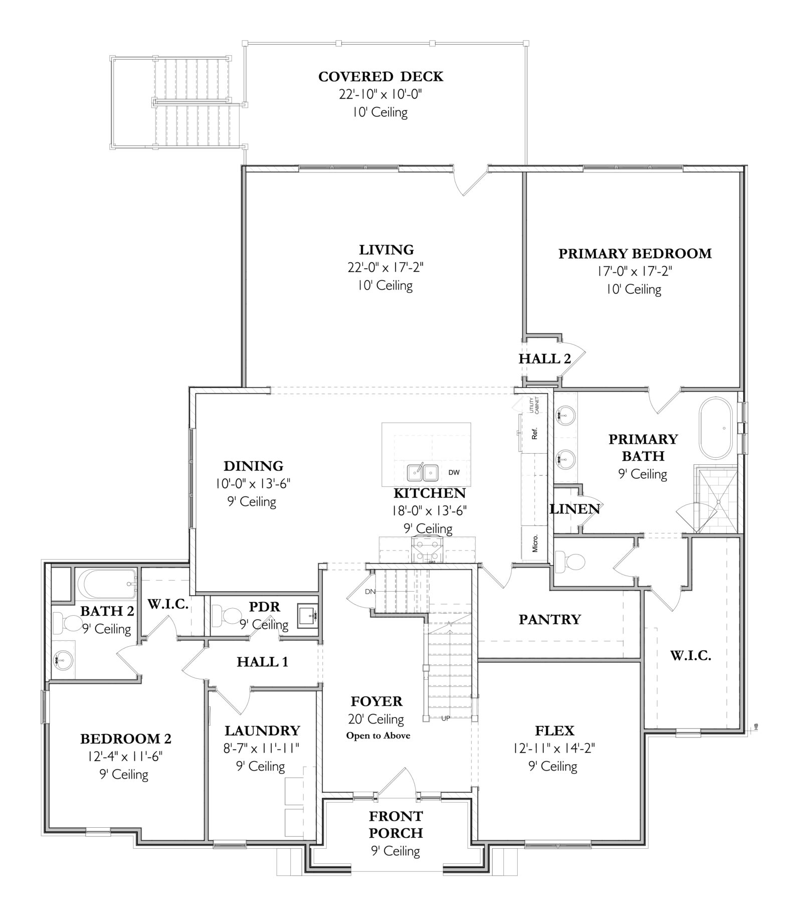 The Keystone 6D BasementMain Level