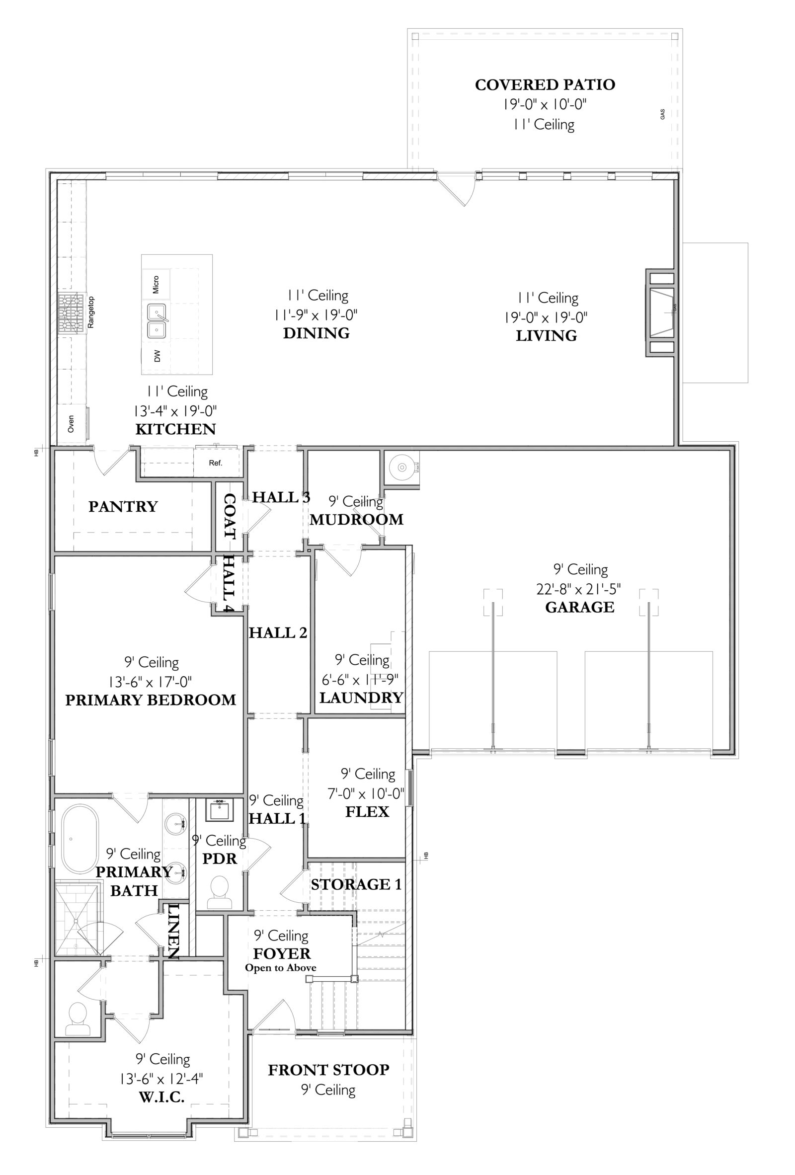 The Mabel 1AMain Level