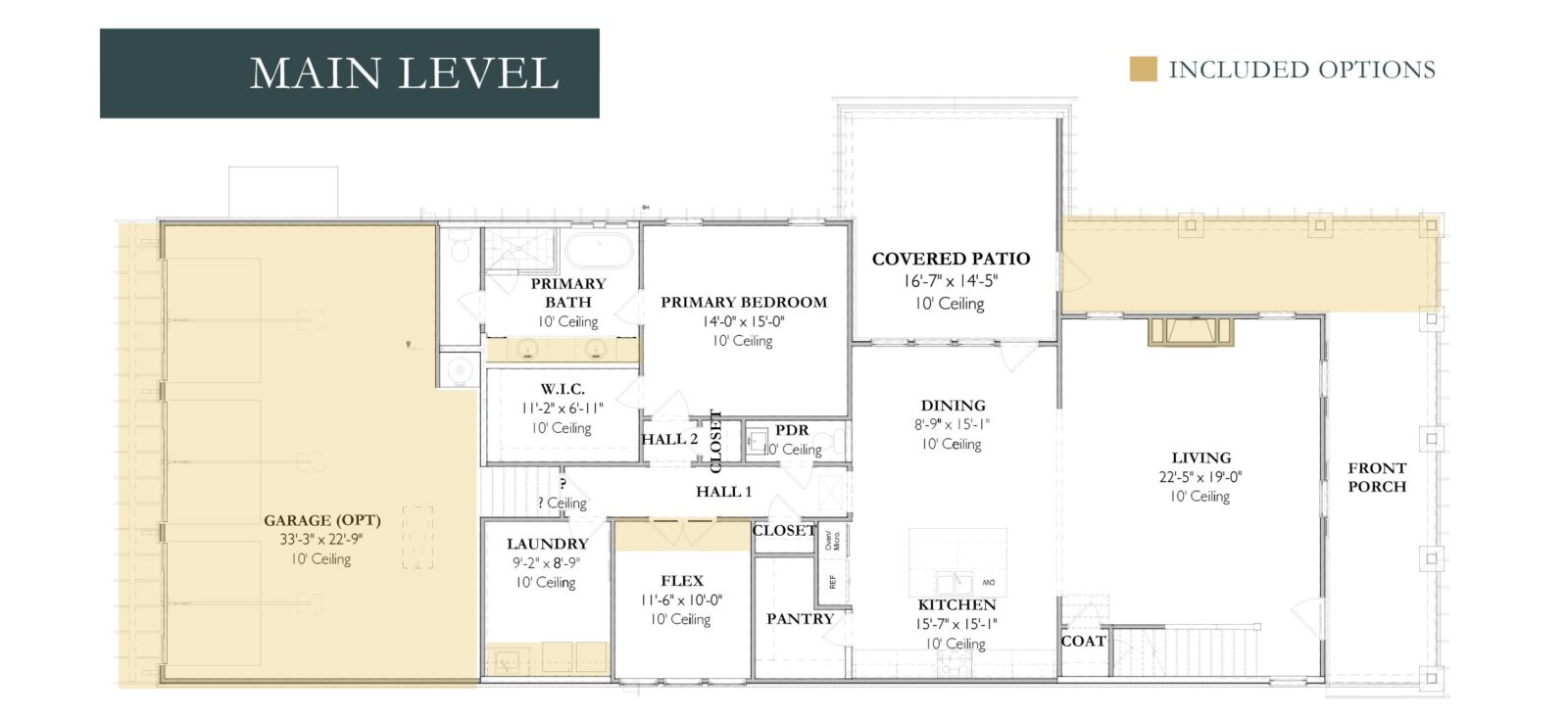 The Hayes 1A- Home site 193Main Level