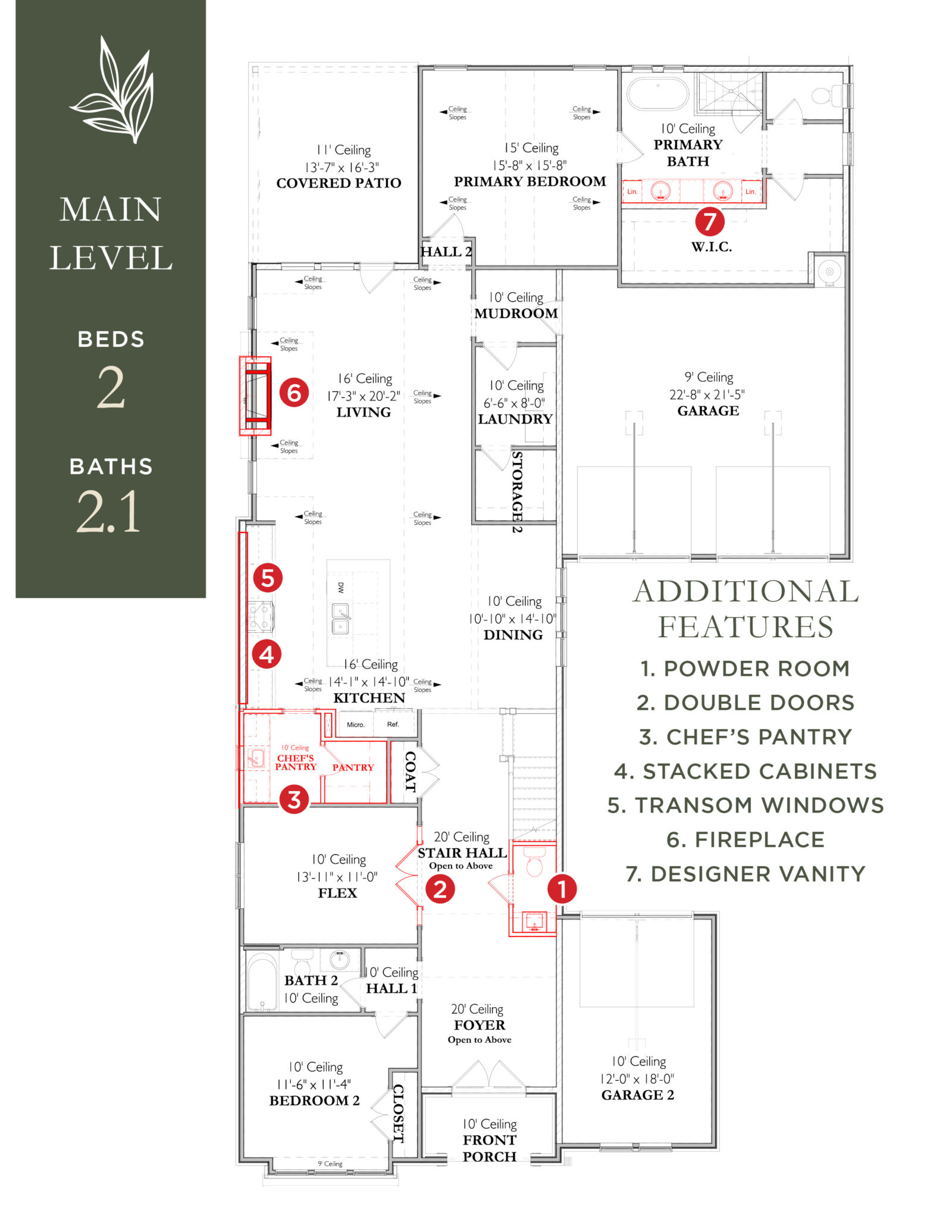 The Campbell 2B- Home Site 6009Main Level