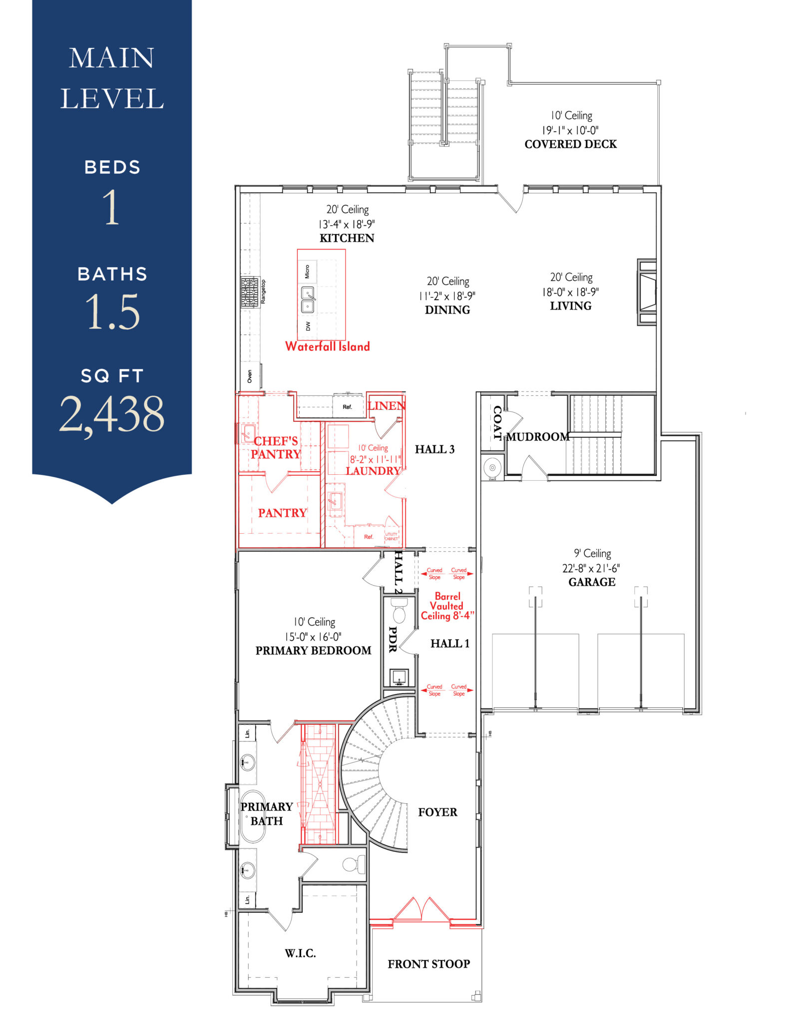 The Signature Mabel 1A Basement- Home Site 1Main Level