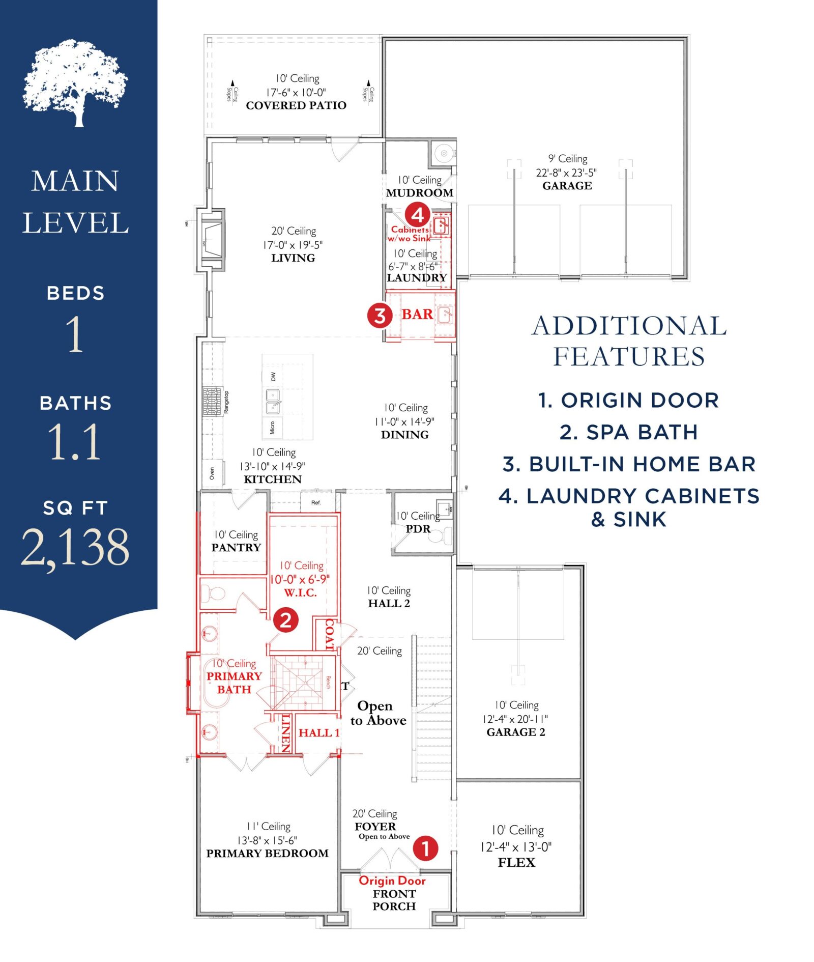 The Signature Wallace 1A- Home Site 10Main Level