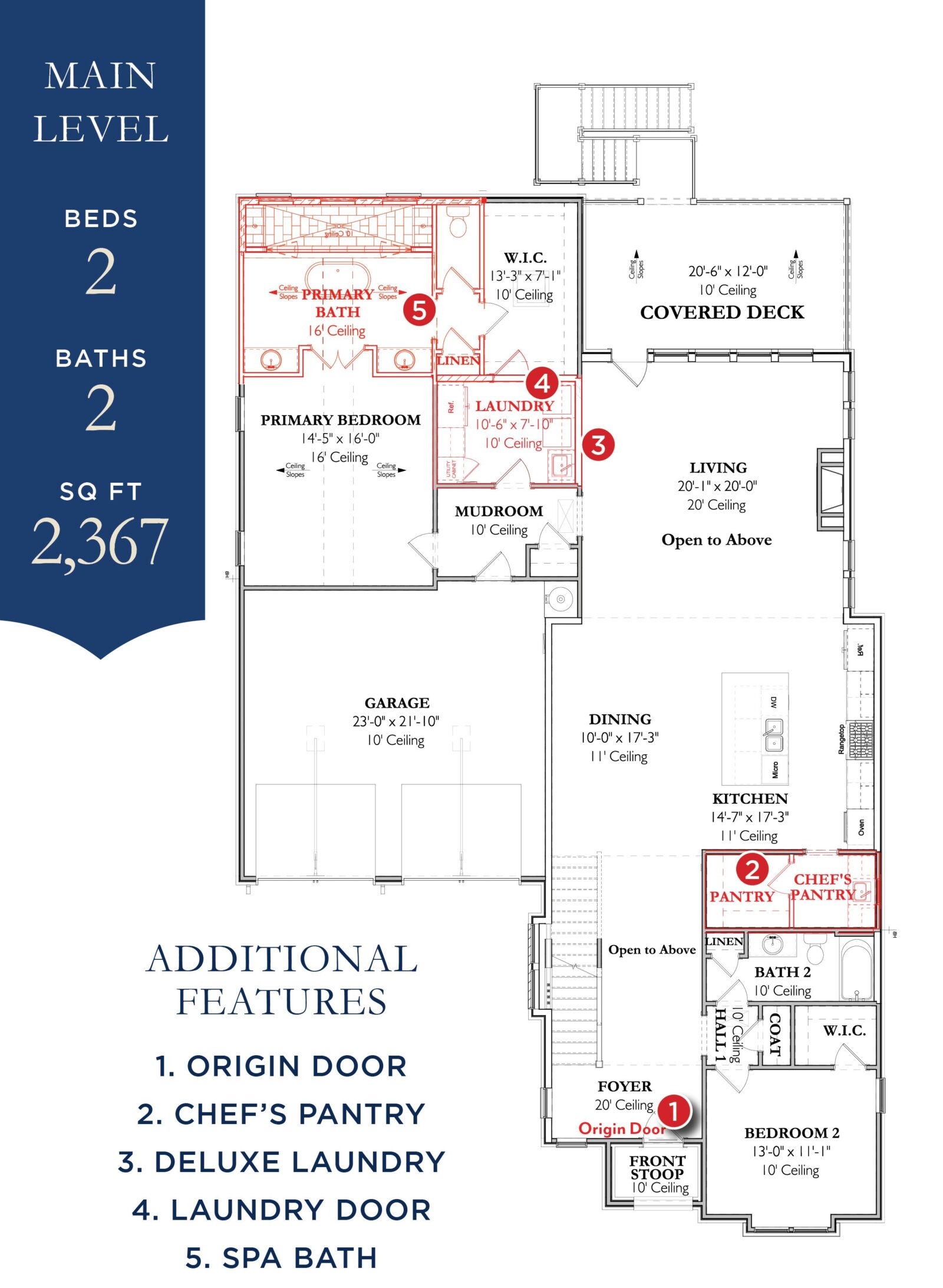 The Signature Galloway 1B Basement- Home Site 13Main Level