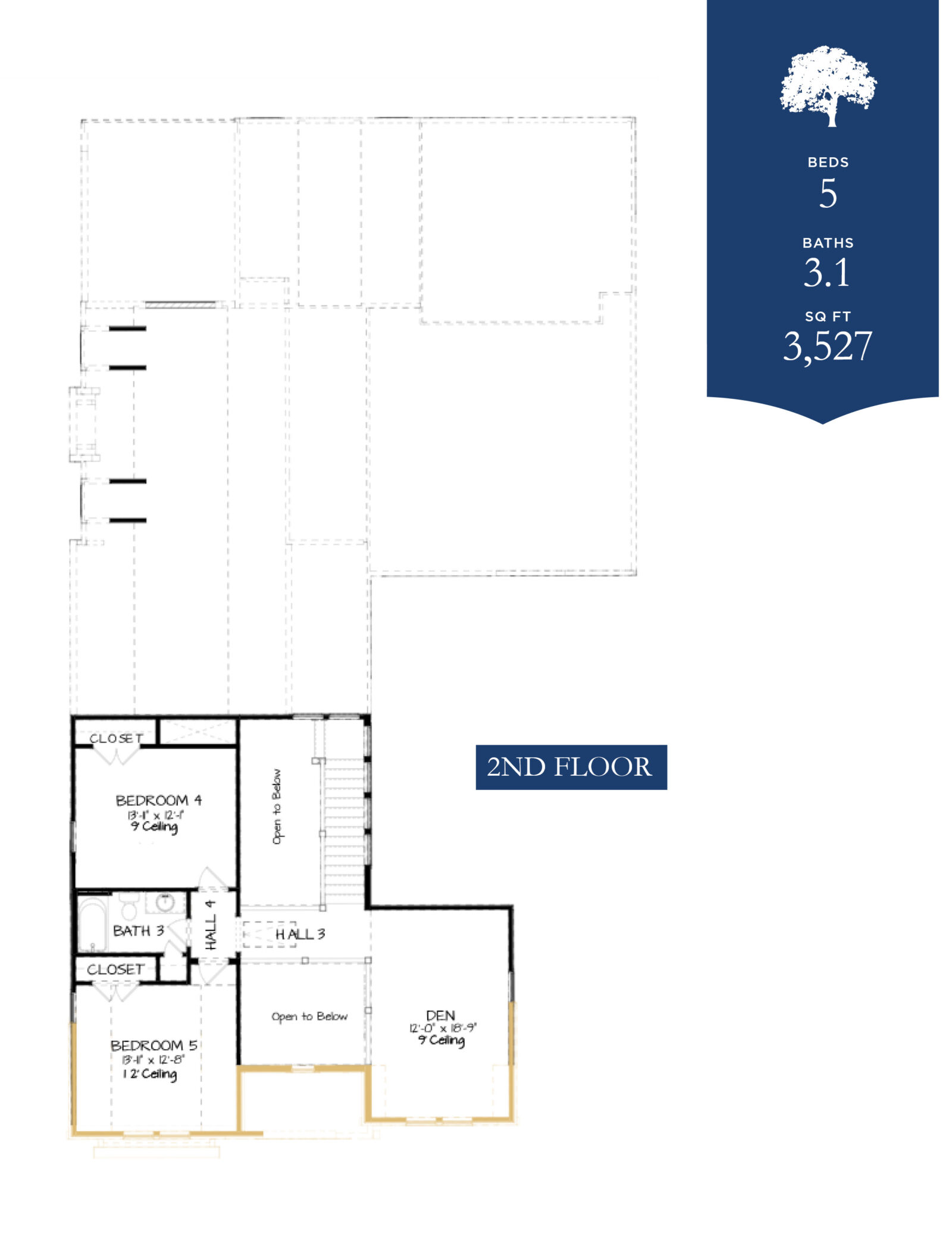 The Campbell 1A- Home Site 22Upper Level