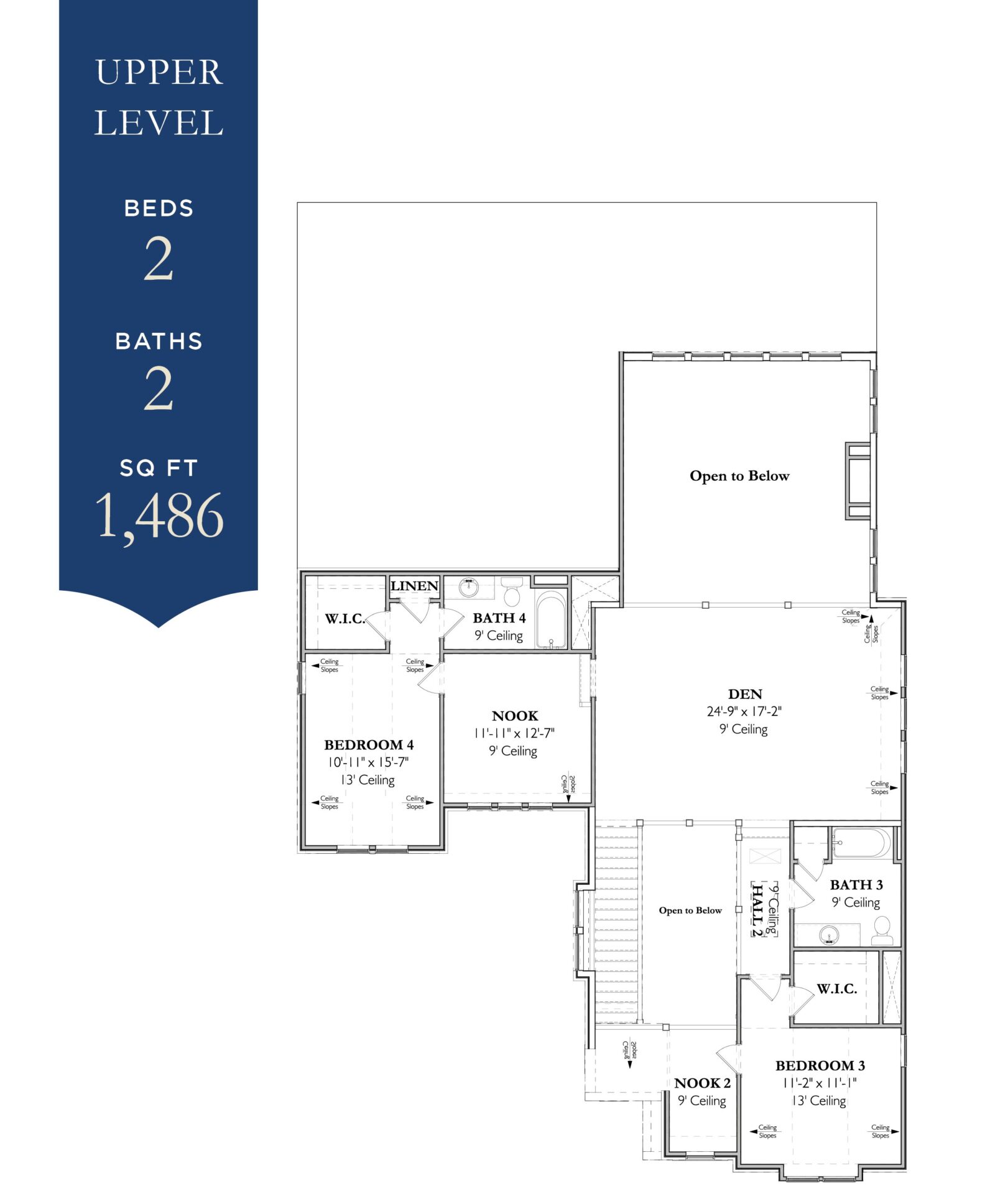 The Signature Galloway 1B Basement- Home Site 13Upper Level