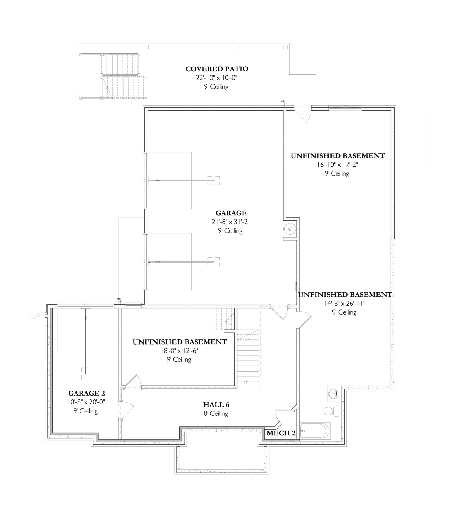 The Keystone 7B BasementBasement Level