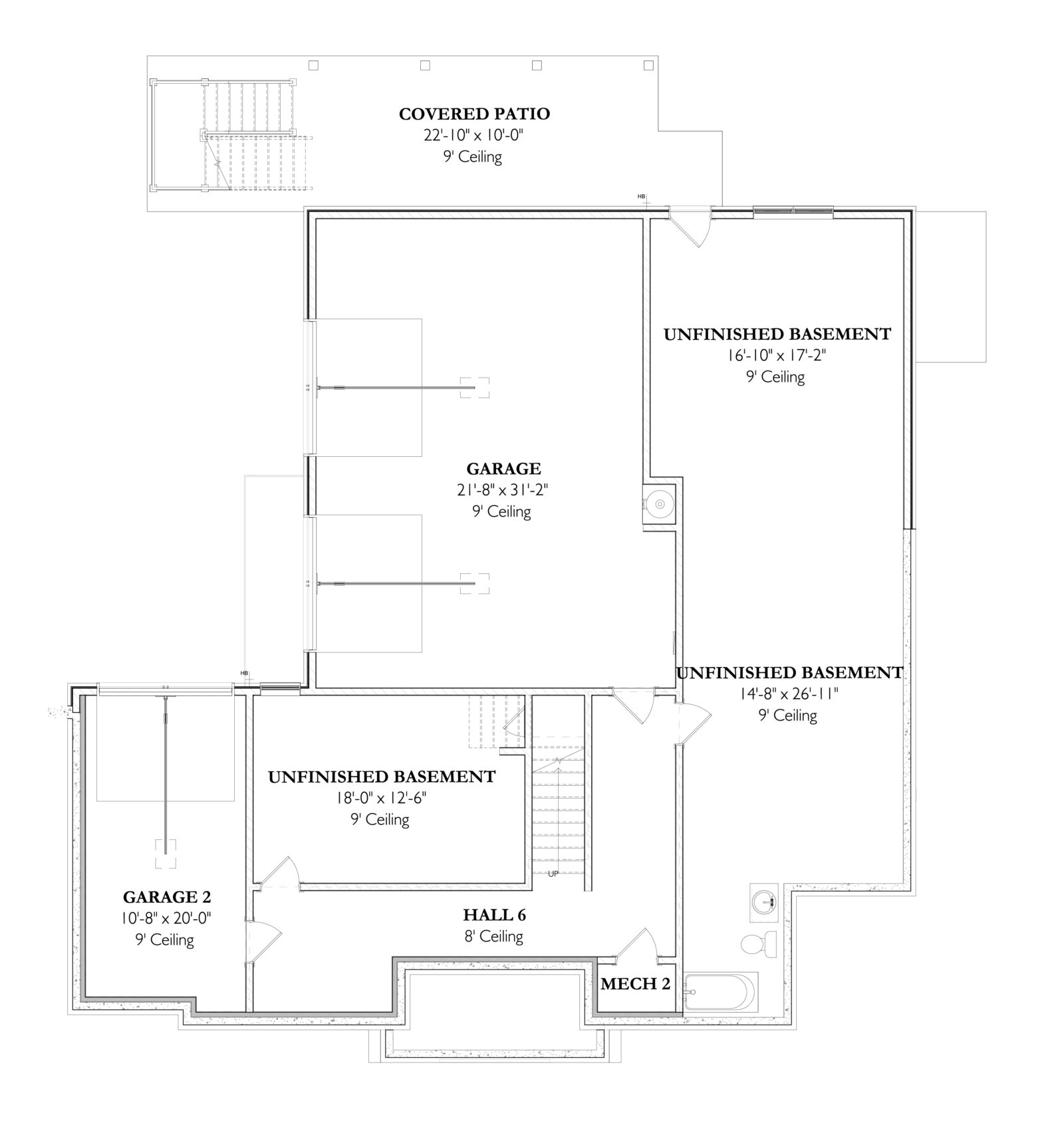 The Keystone 7D BasementBasement Level