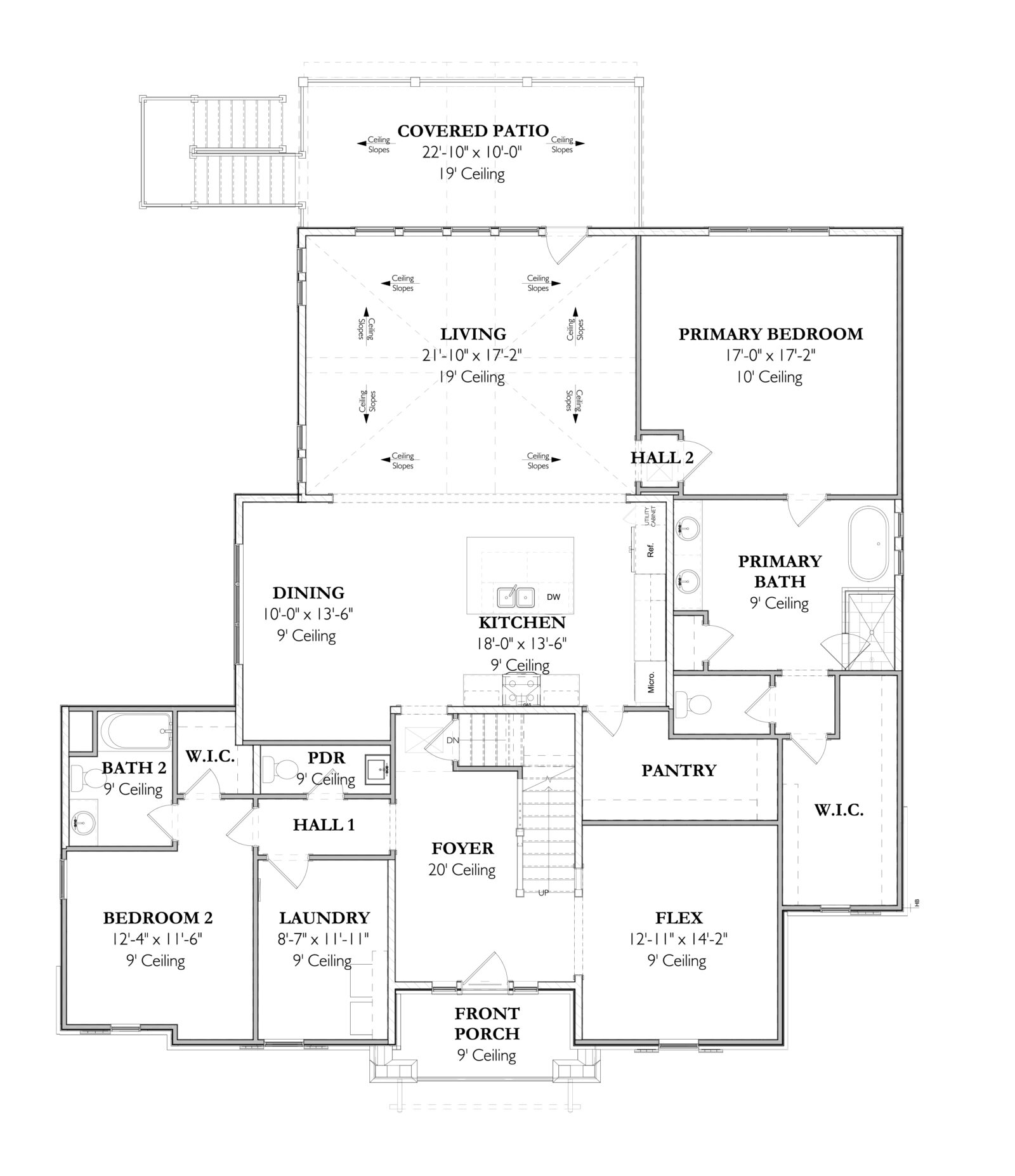 The Keystone 7A BasementMain Level