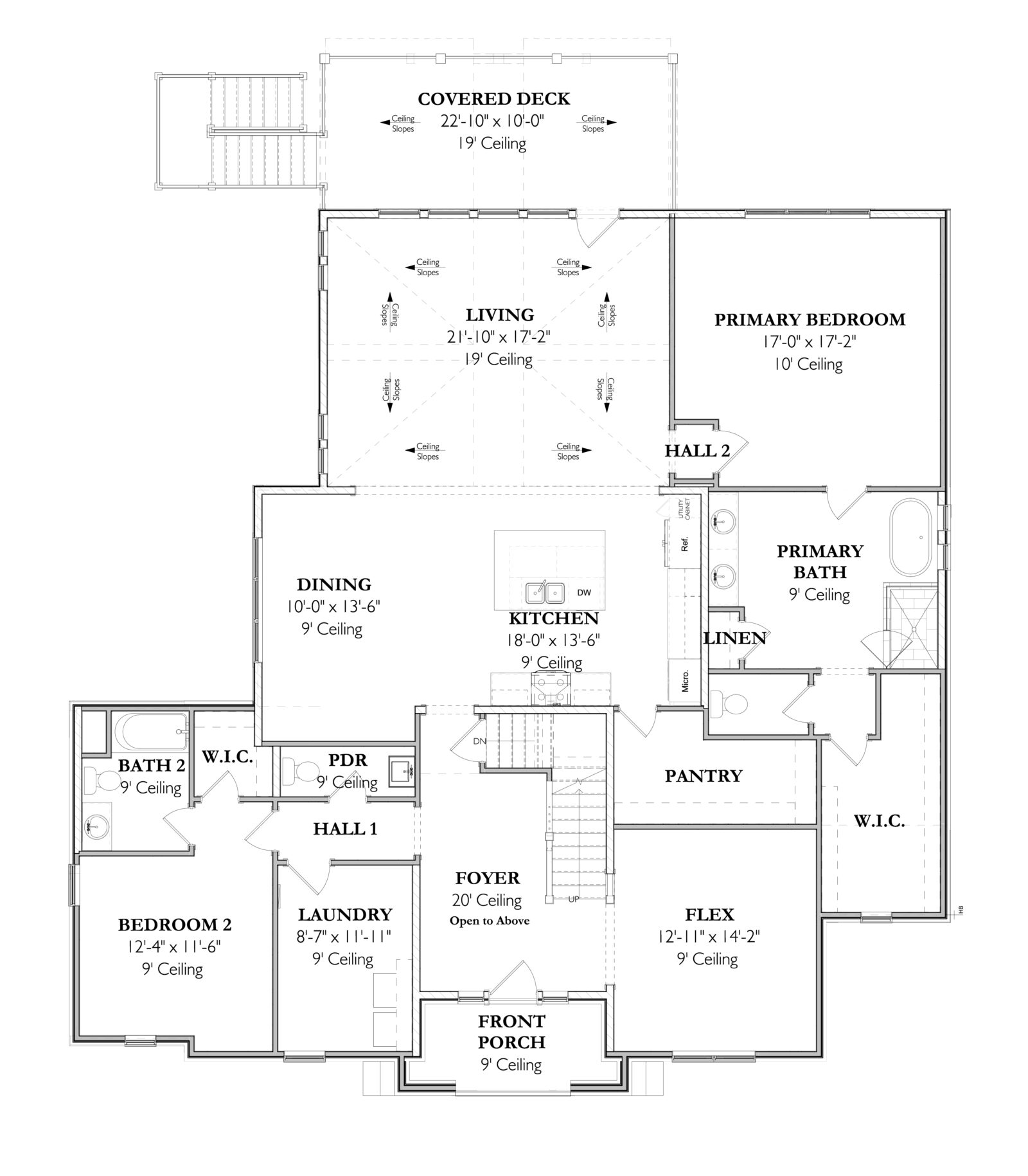 The Keystone 7D BasementMain Level