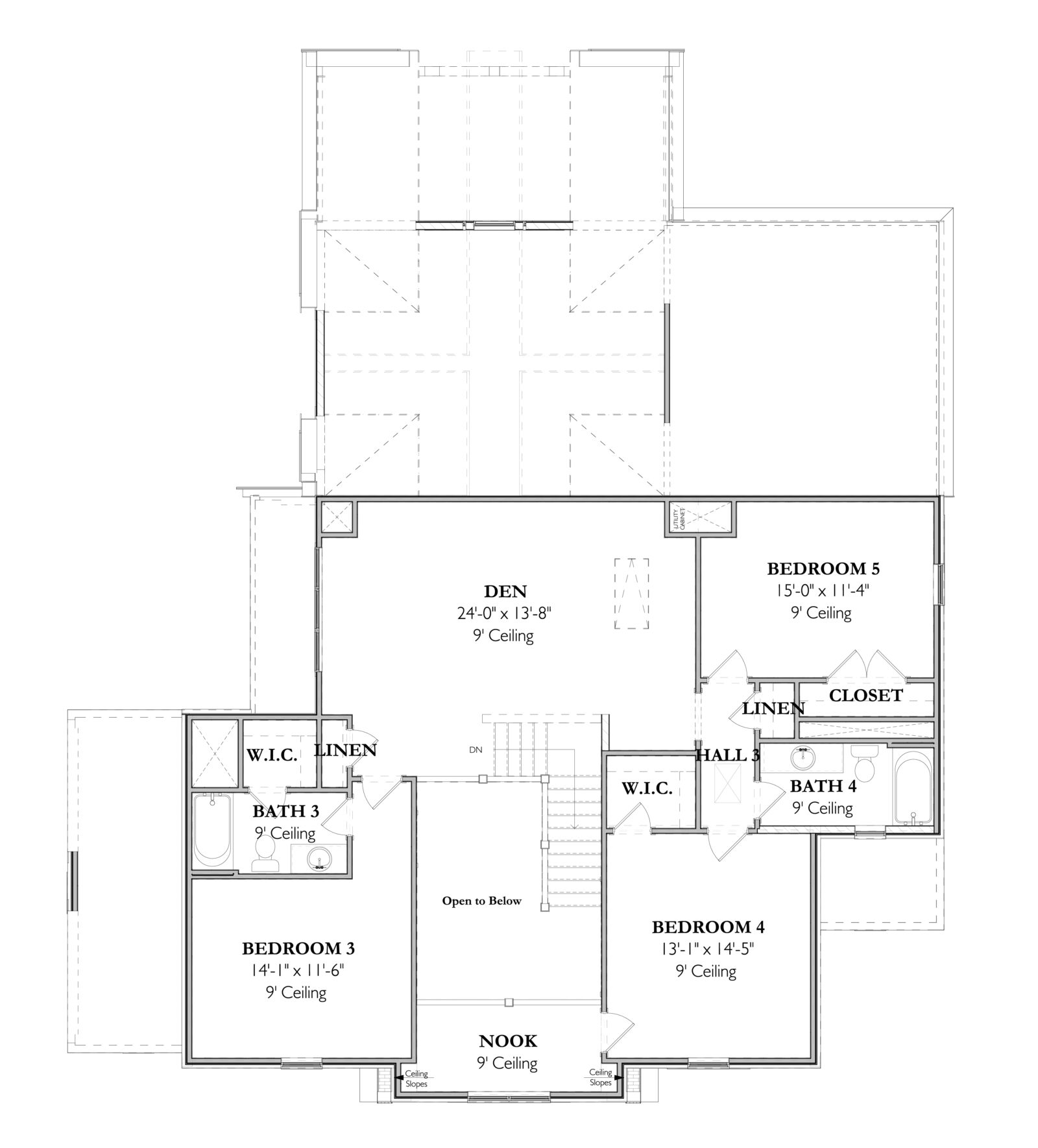 The Keystone 7D BasementUpper Level