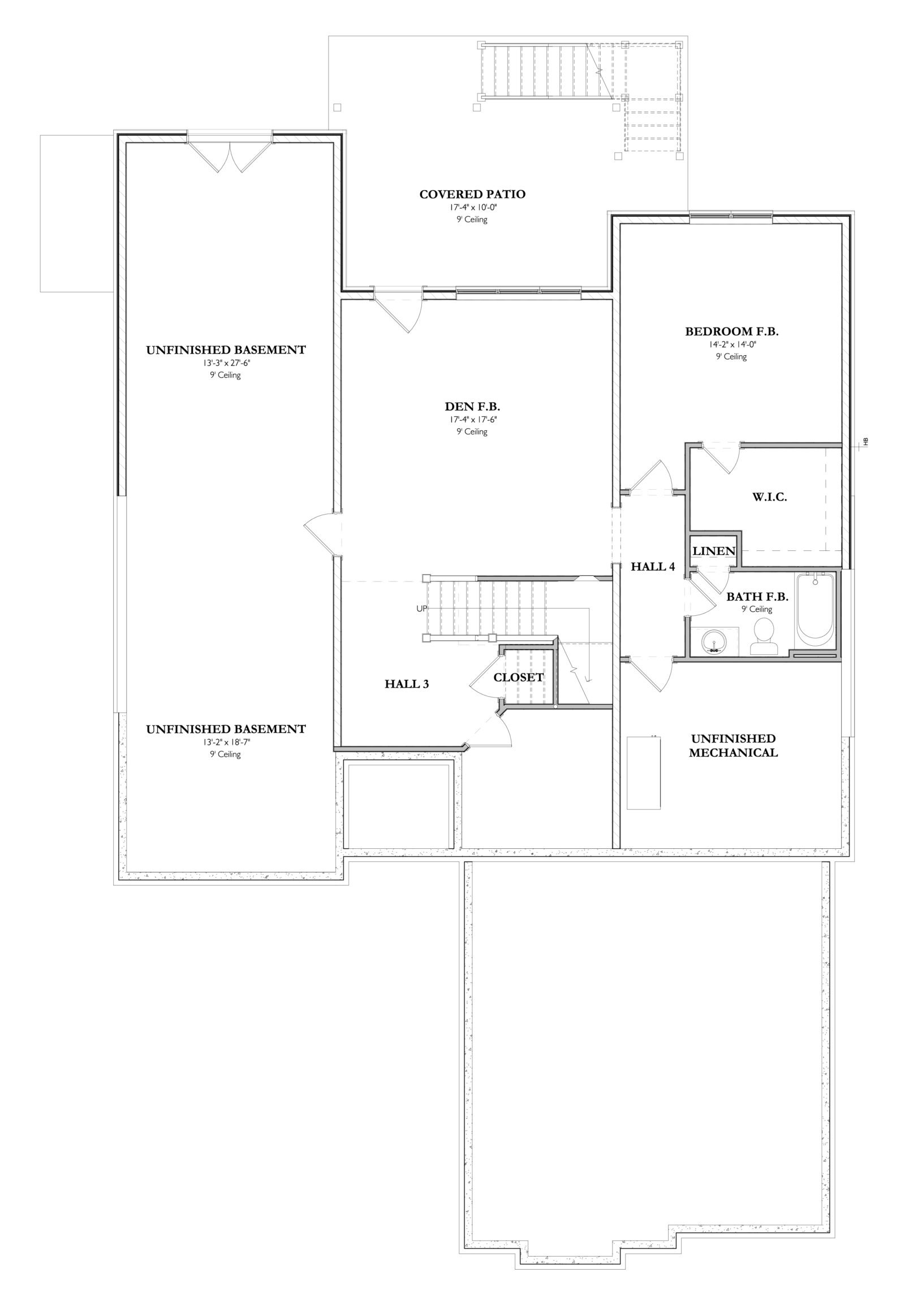 The Sydney 1BBasement Level