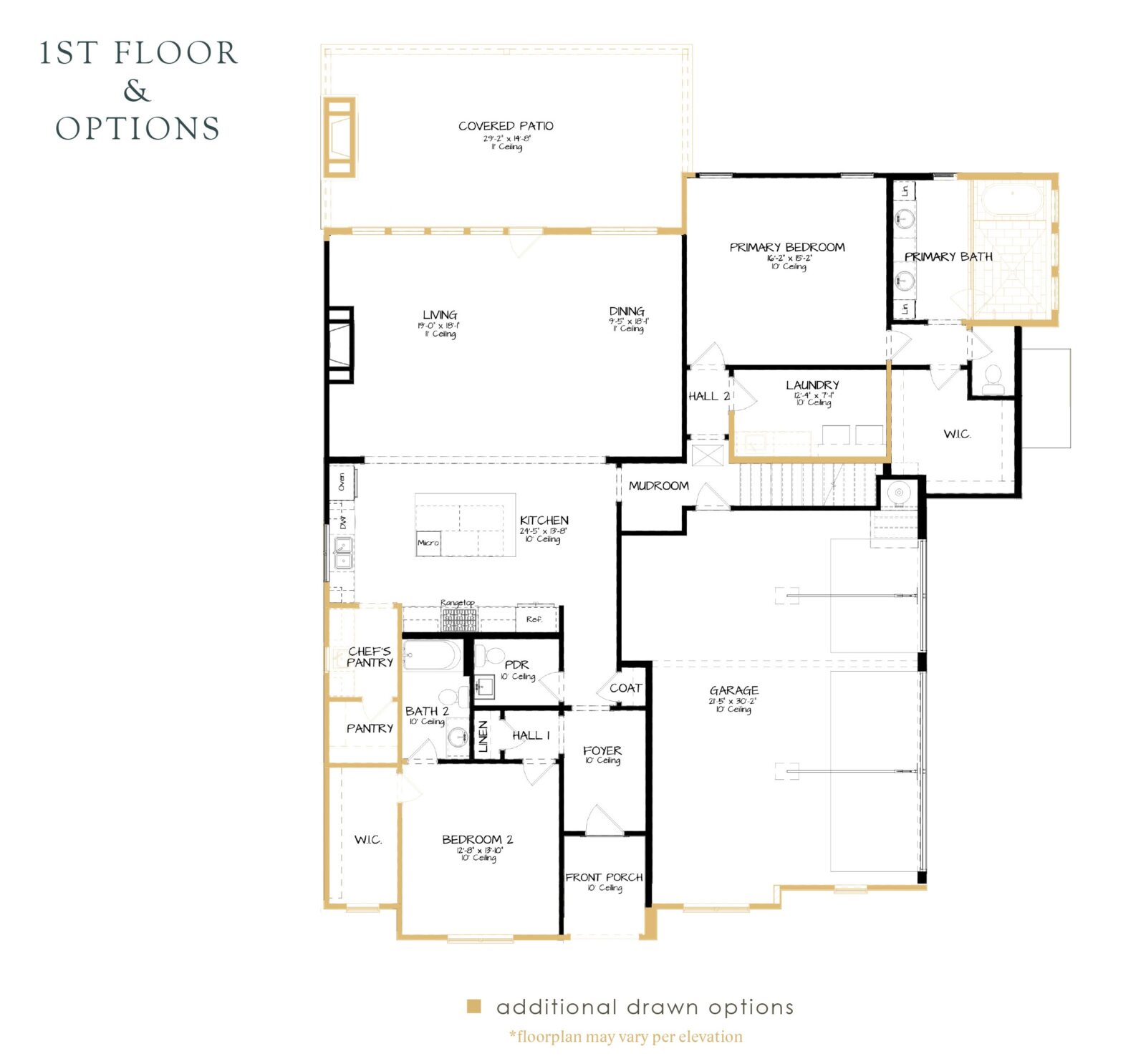 The Austin 2B- Home Site 470Main Level