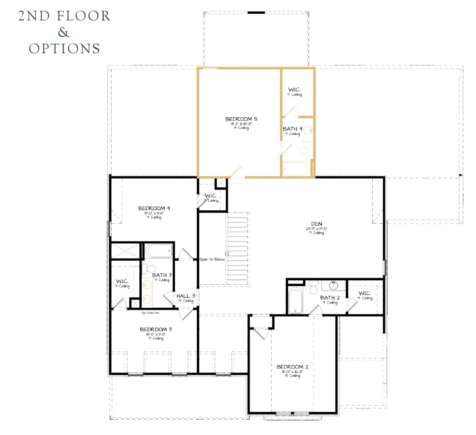 The Hemsworth 1B- Home Site 407Upper Level