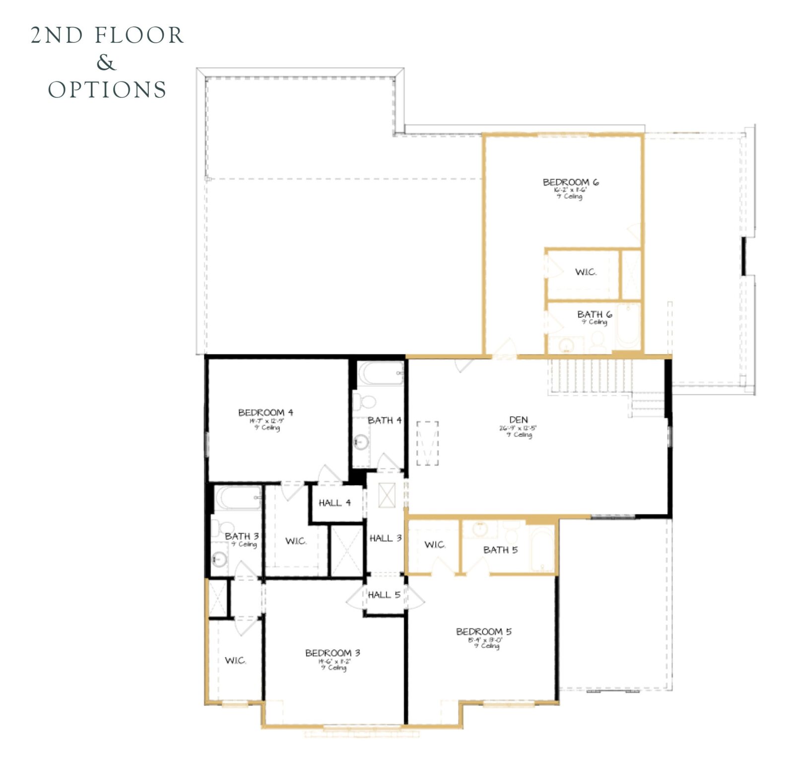 The Austin 2B- Home Site 470Upper Level