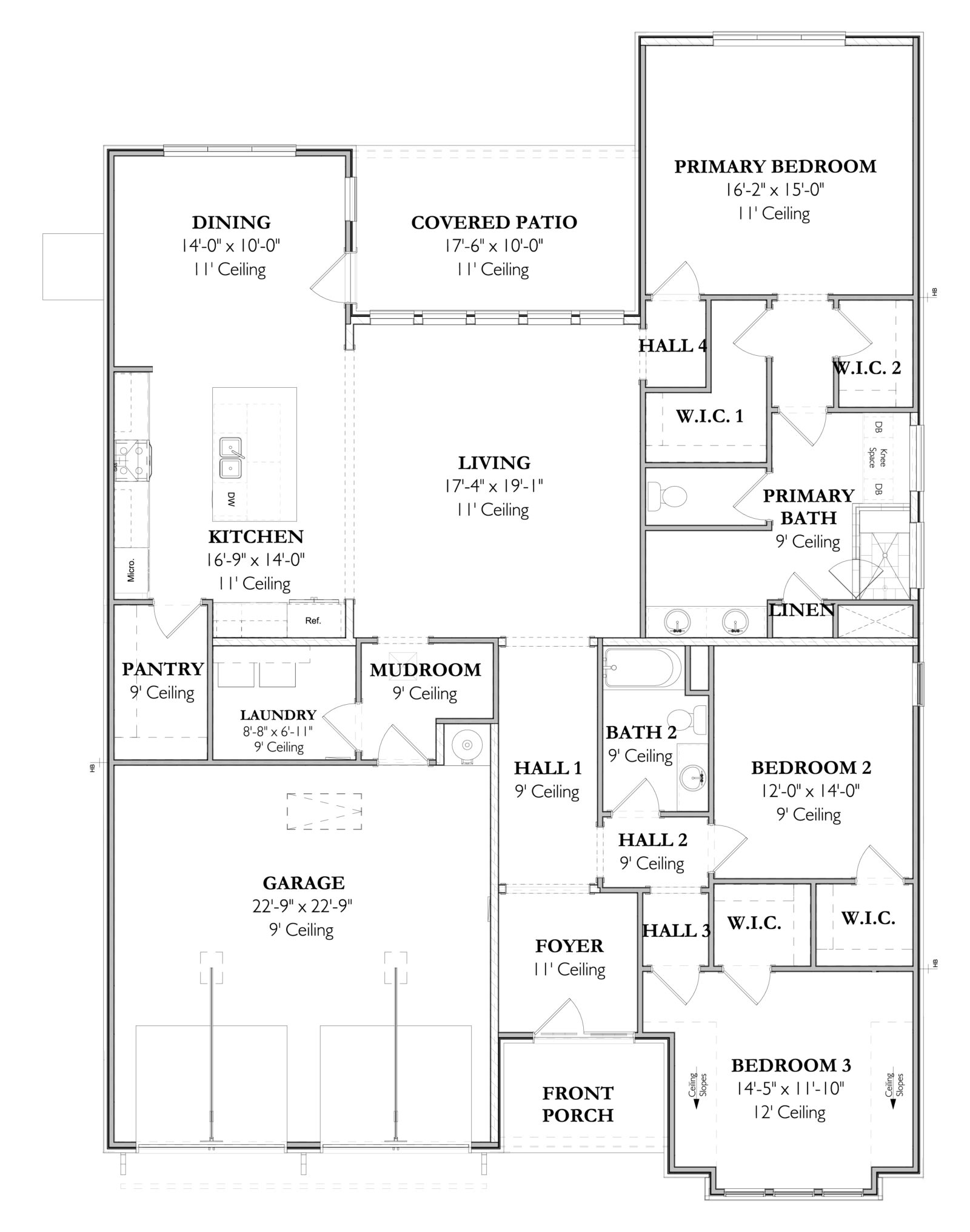 The Berkshire 3BMain Level