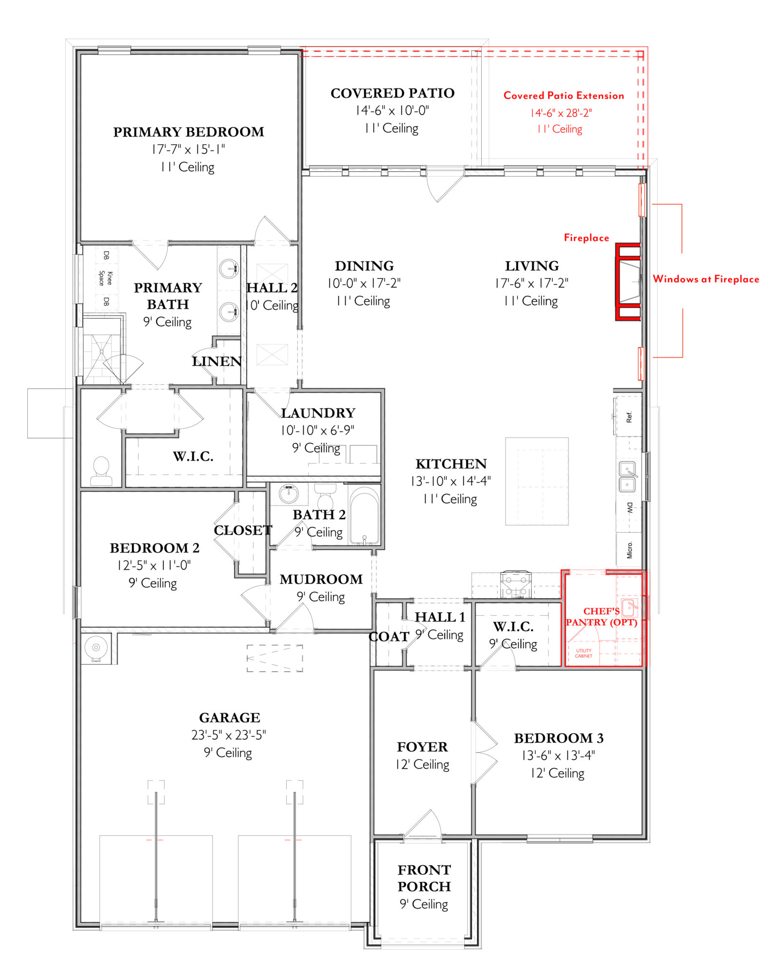 The Lakewood 3B- Home Site 5650Main Level