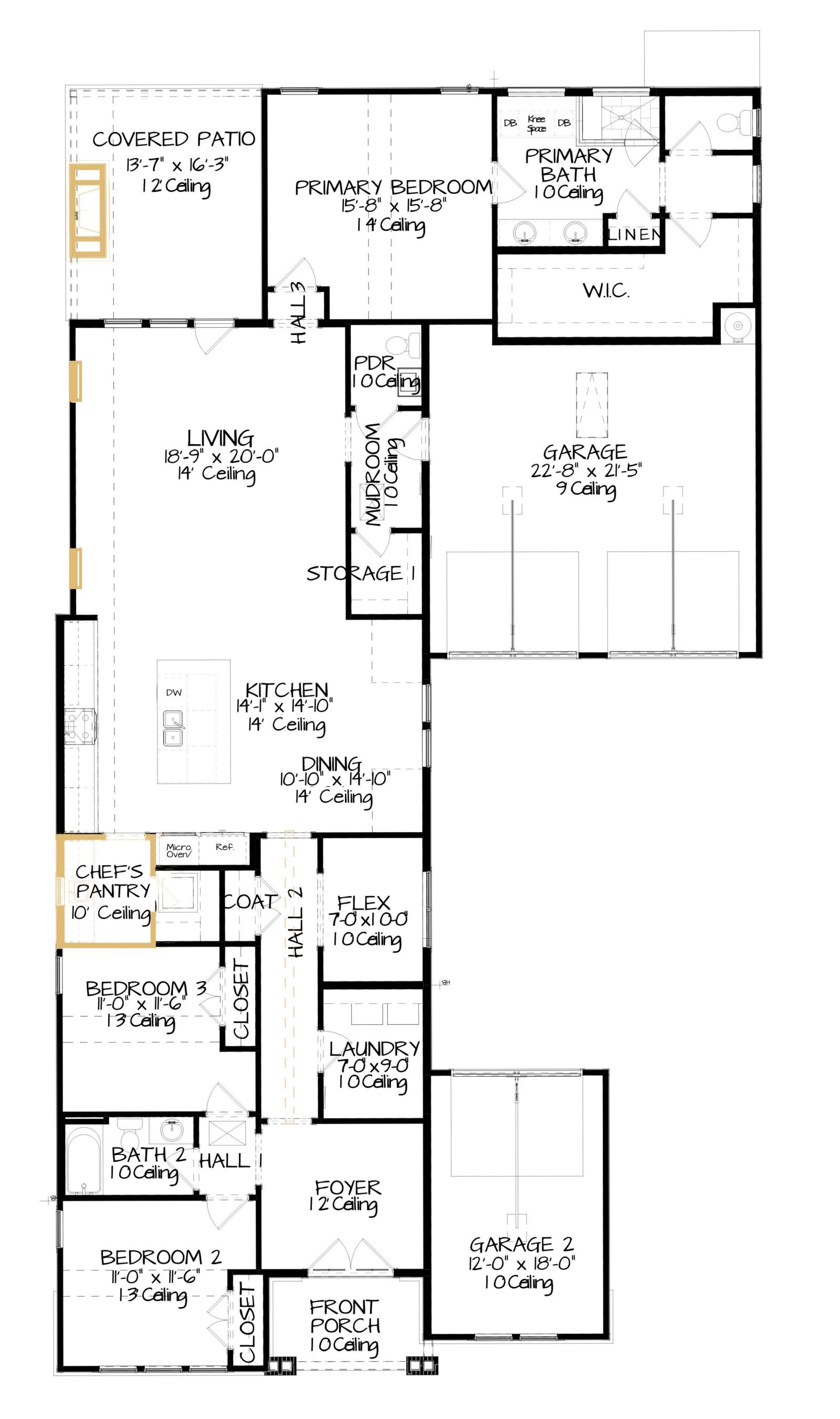 The Florence 3A- Home Site 5648Main Level