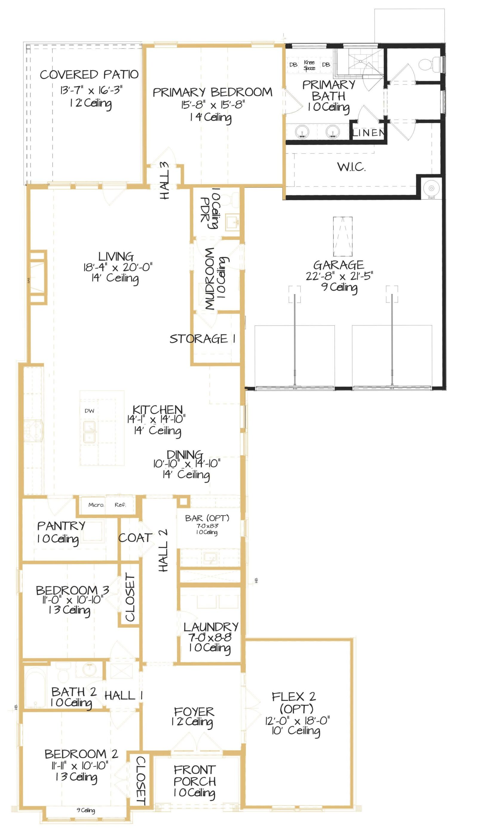 The Florence 3B- Home Site 5652Main Level