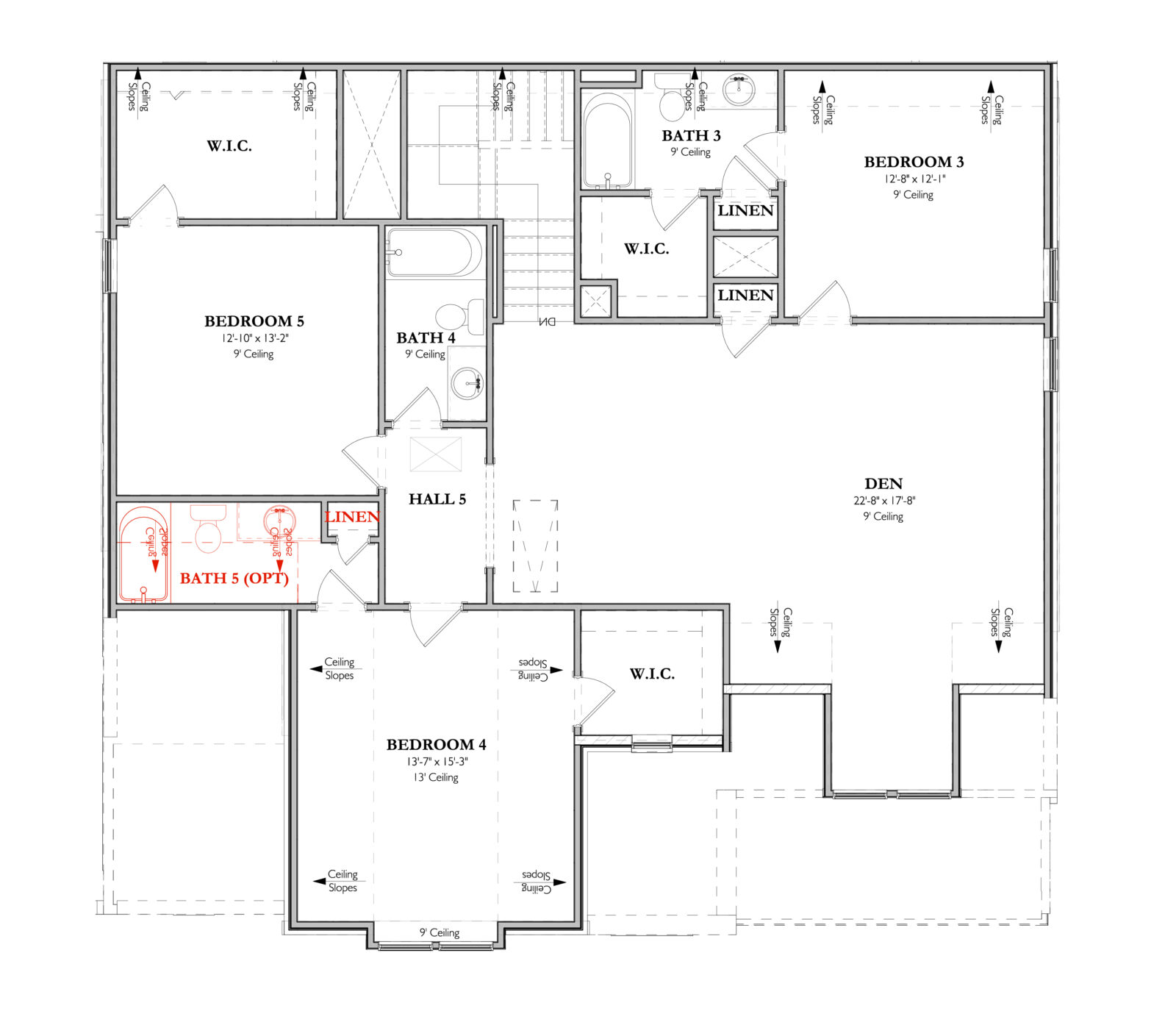 The Chapman 1B- Home Site 405Upper Level