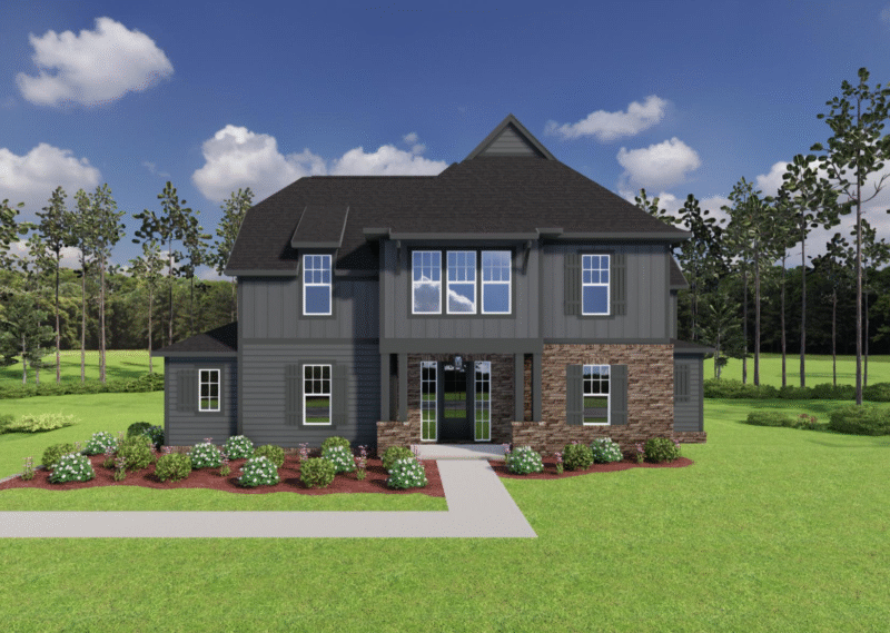 The Keystone 7A Basement- Home Site 6031