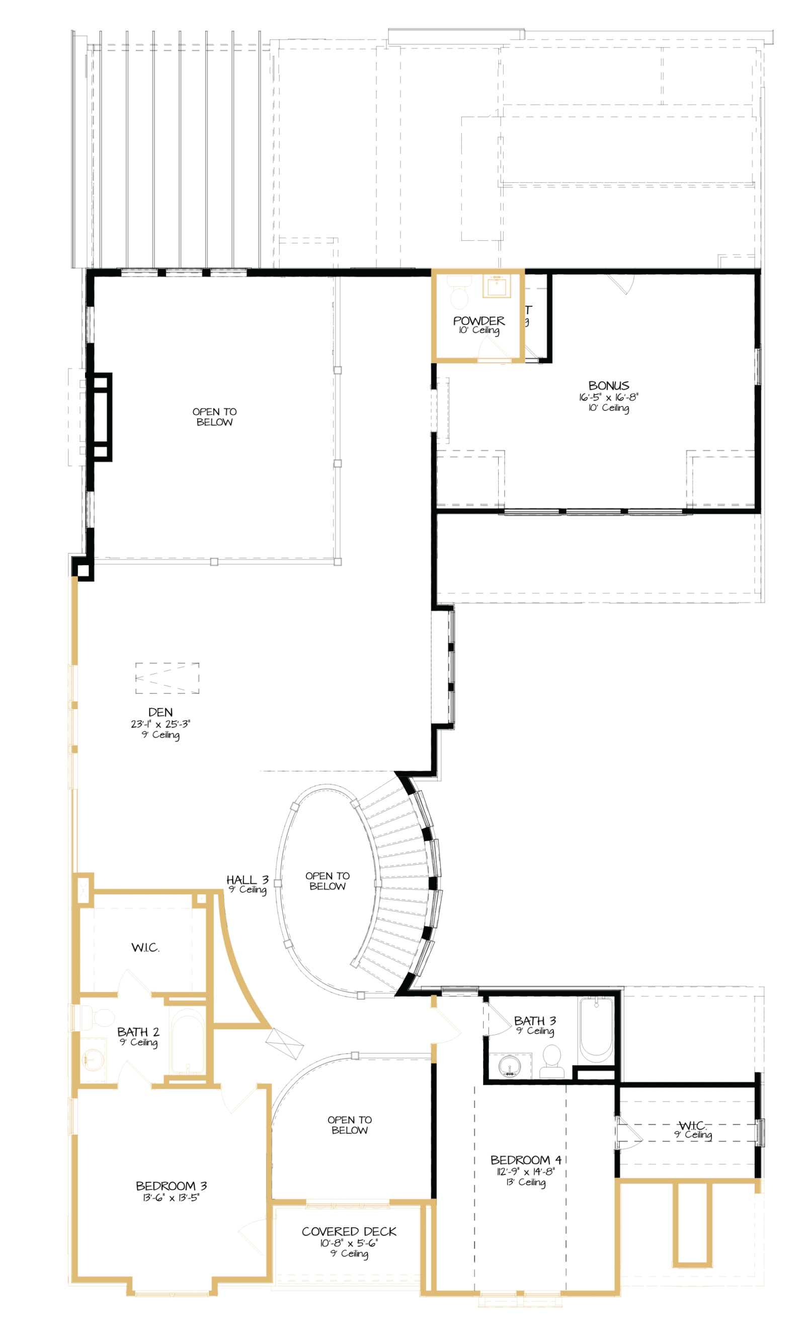 The Signature Patterson 2F- Home Site 6036Upper Level