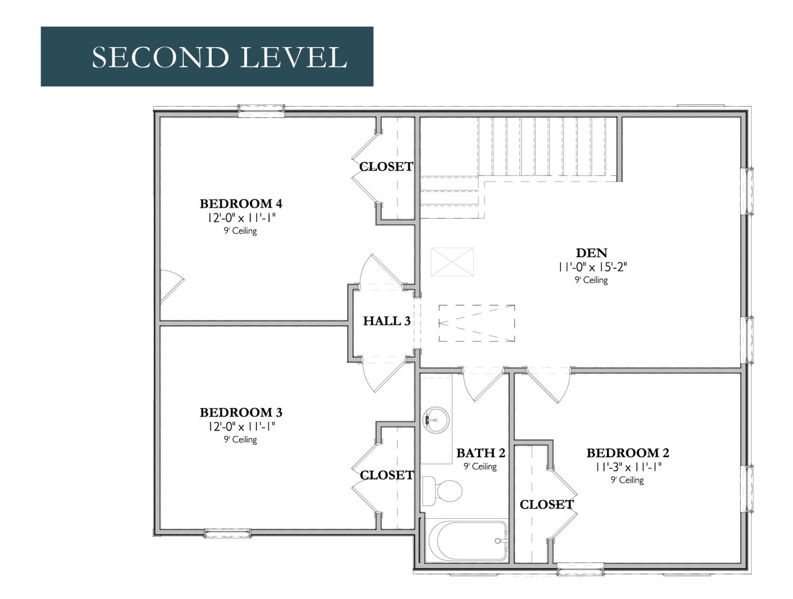 The Hayes 1B- Home Site 152Upper Level