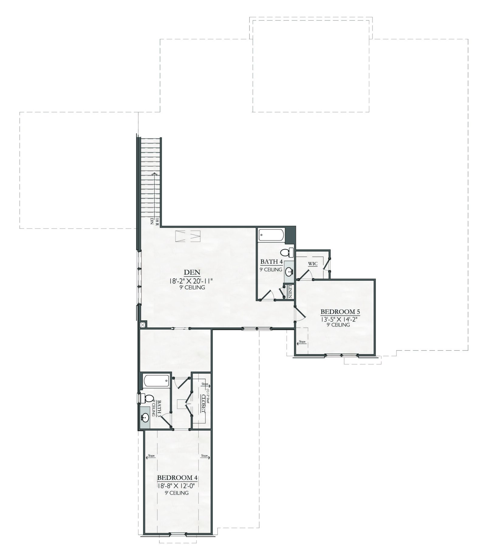 The Langston 4D- Home Site 84Upper Level