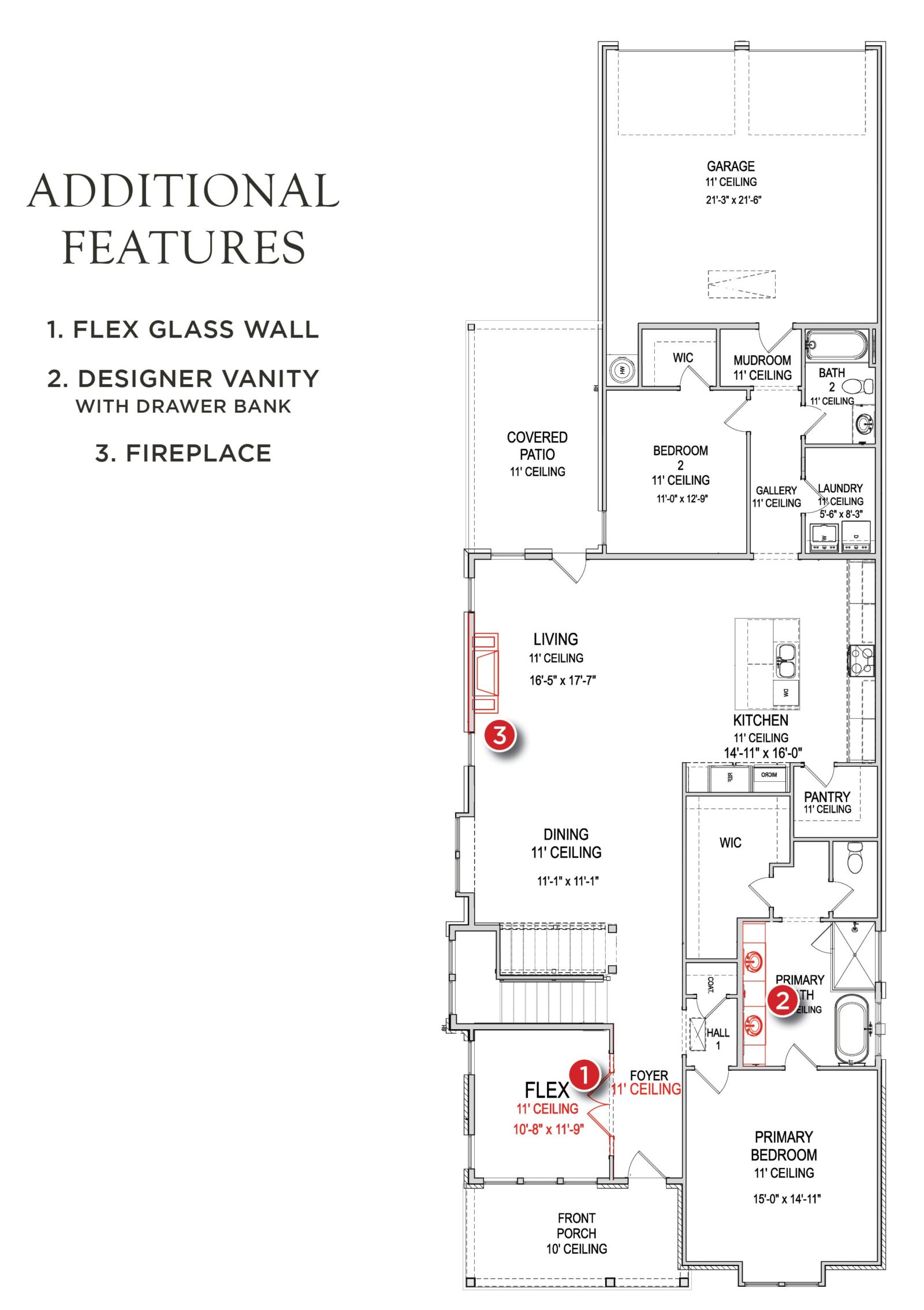 The Gale 3B- Home Site 6105Main Level
