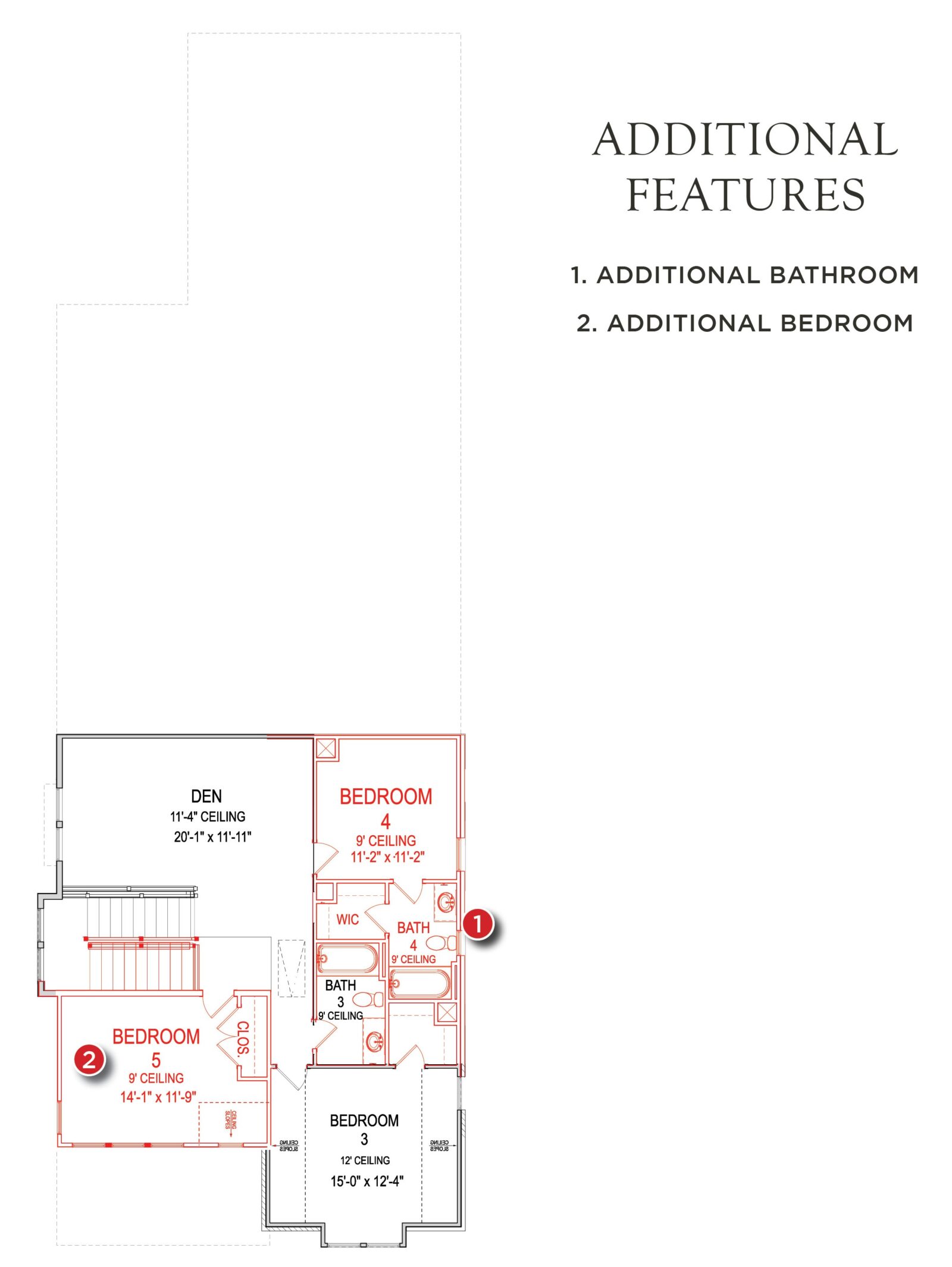 The Gale 3B- Home Site 6105Upper Level
