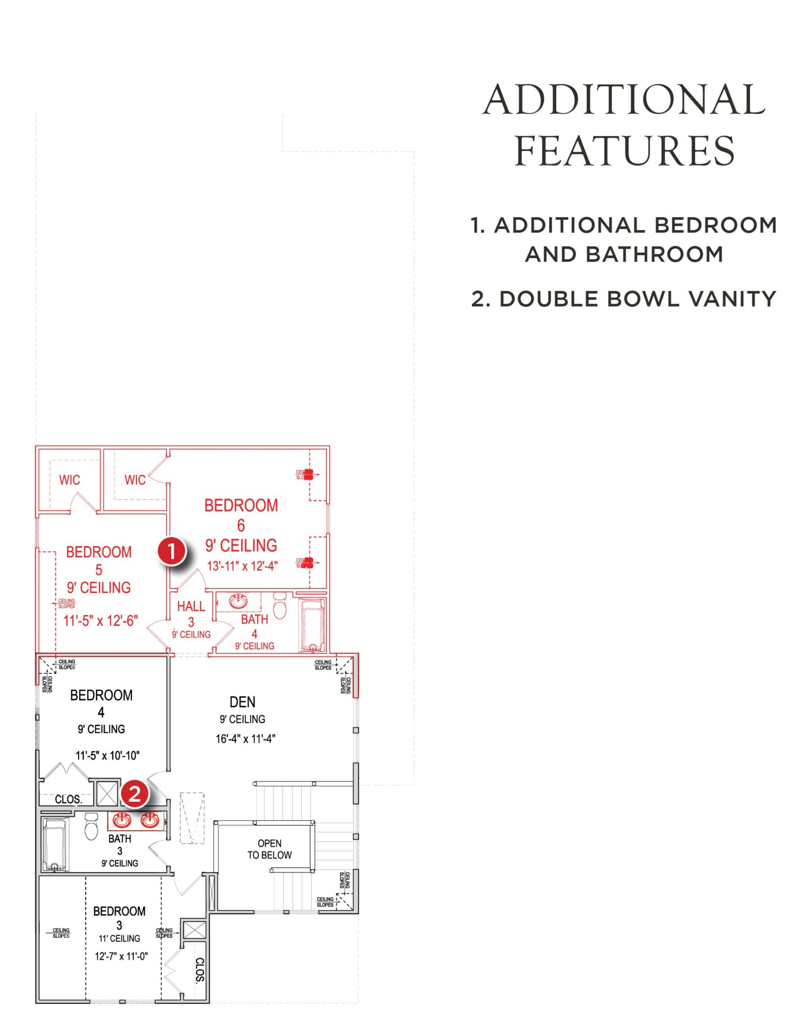 The Cantor 4A- Home Site 6195Upper Level